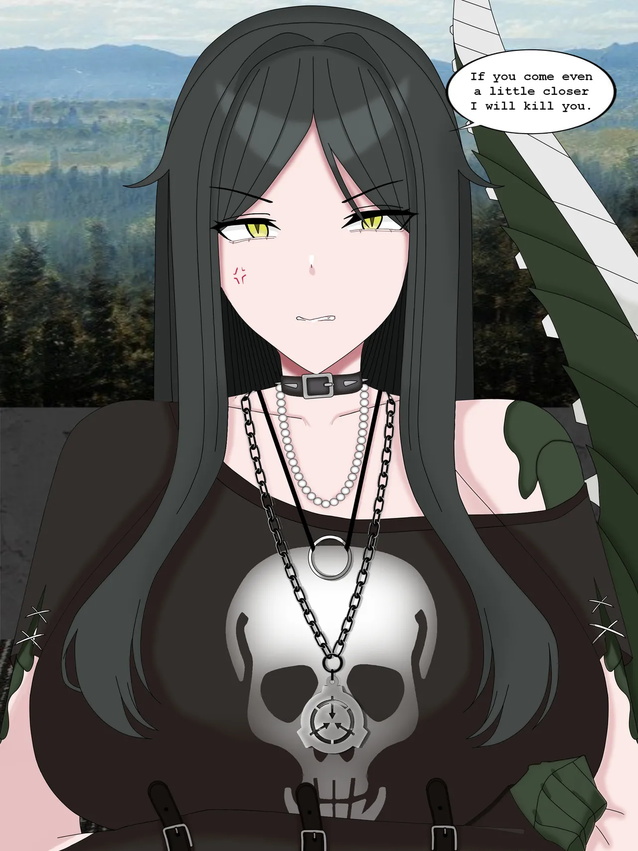 - SCP-682 Female - Doujinshi page 3 full