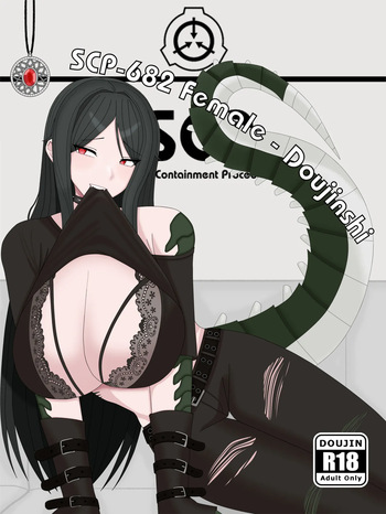 - SCP-682 Female - Doujinshi cover