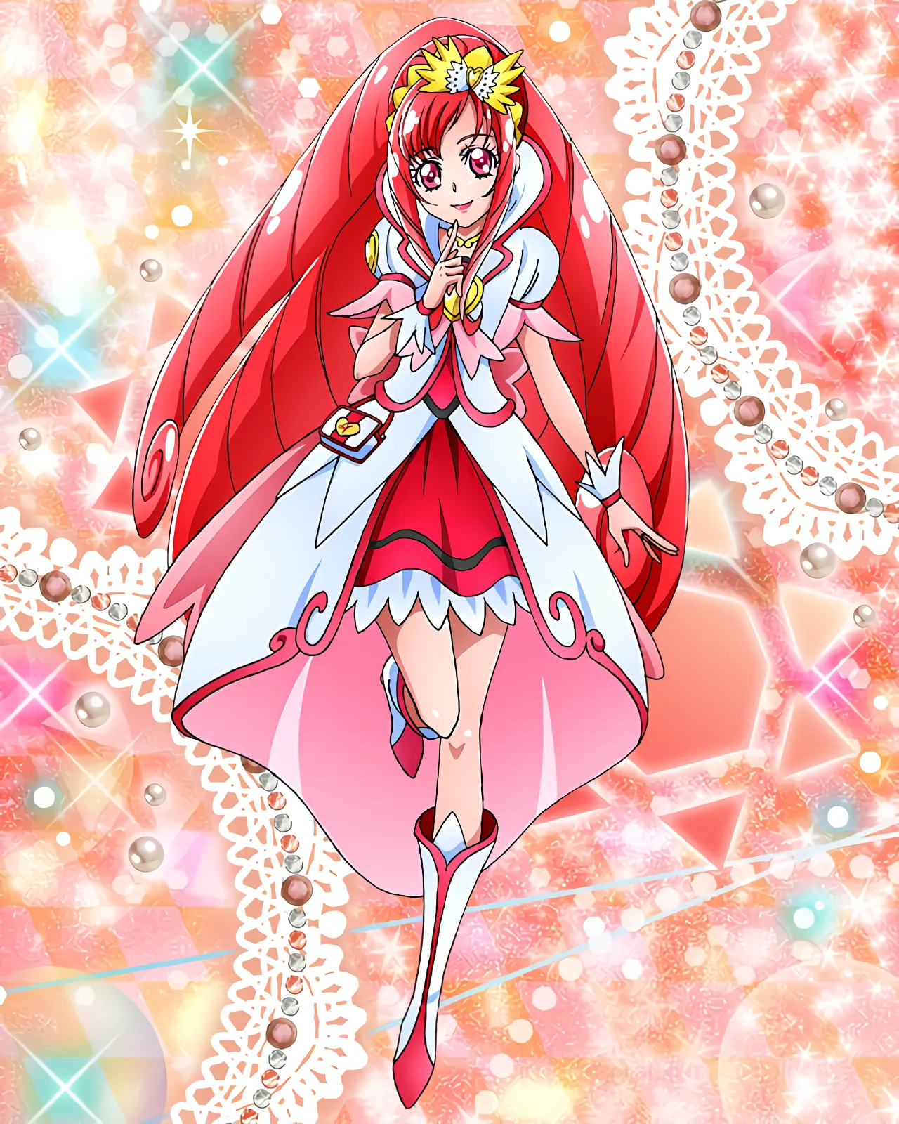 Precure Tsunagaru Puzzle Card List | Pretty Cure Connection Puzzle Card List page 1 full