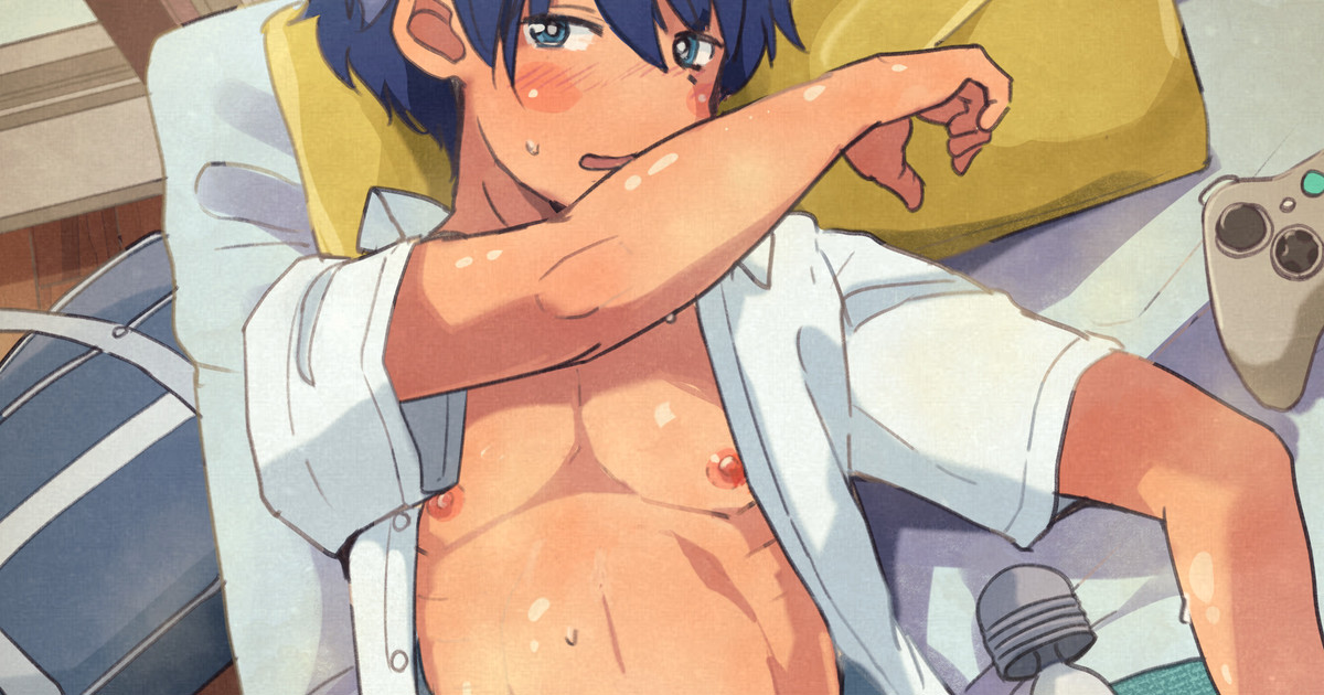 ゲームで負けてえっちなバツゲームをする男子くん page 1 full