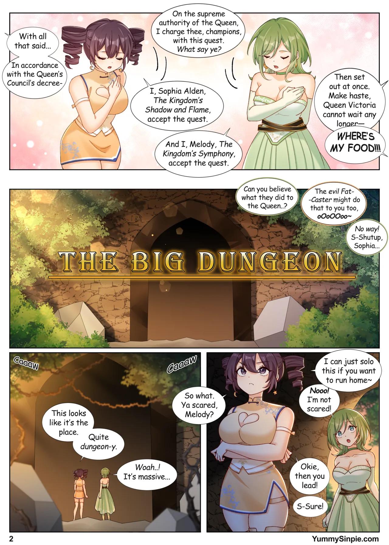 Dungeons &amp; Fatties page 4 full