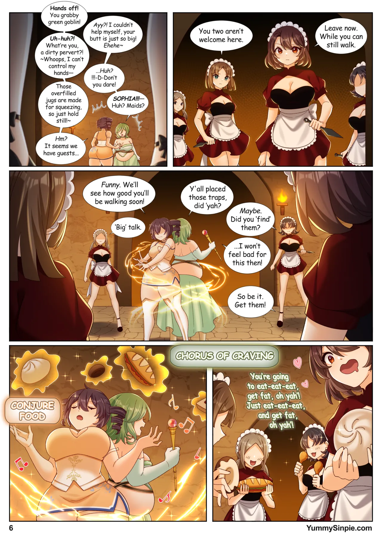 Dungeons &amp; Fatties page 8 full