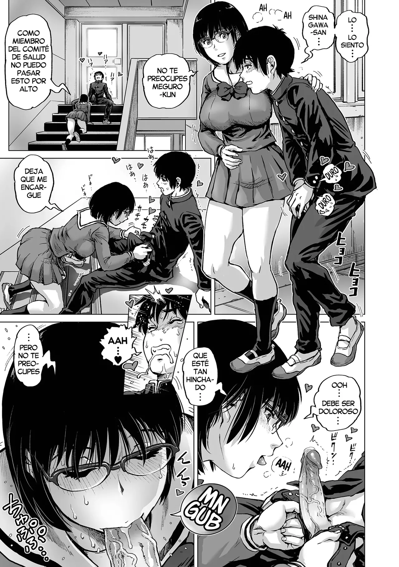 Tonari no Majime Bitch | La chica seria pero puta de al lado page 7 full
