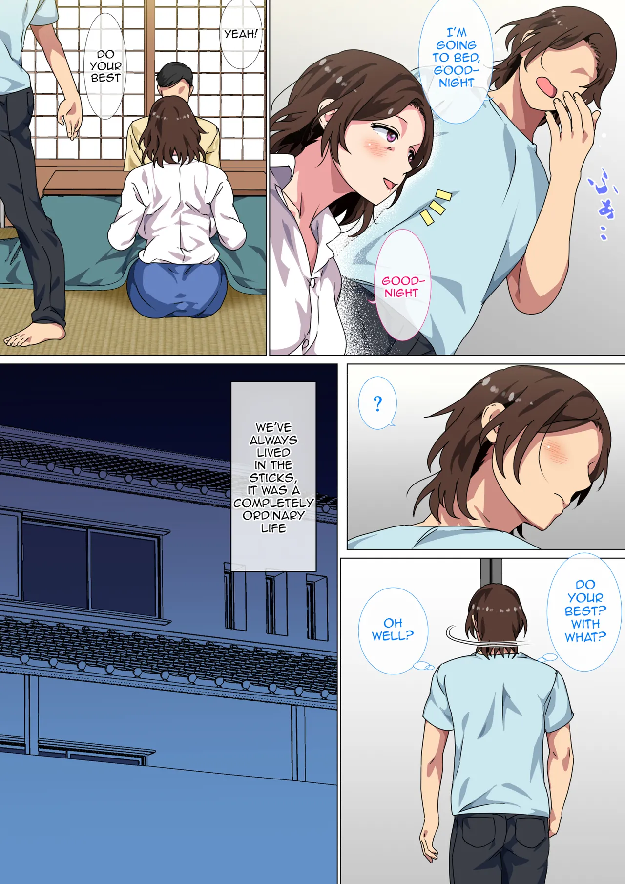 Kono Inakamachi ni wa Musuko no Seijinshiki ni Haha ga Doutei Sotsugyou Saseru Gyouji ga Aru | In This Rural Village, There's A Custom Of A Mother Taking Her Son's Virginity When They Become An Adult page 7 full