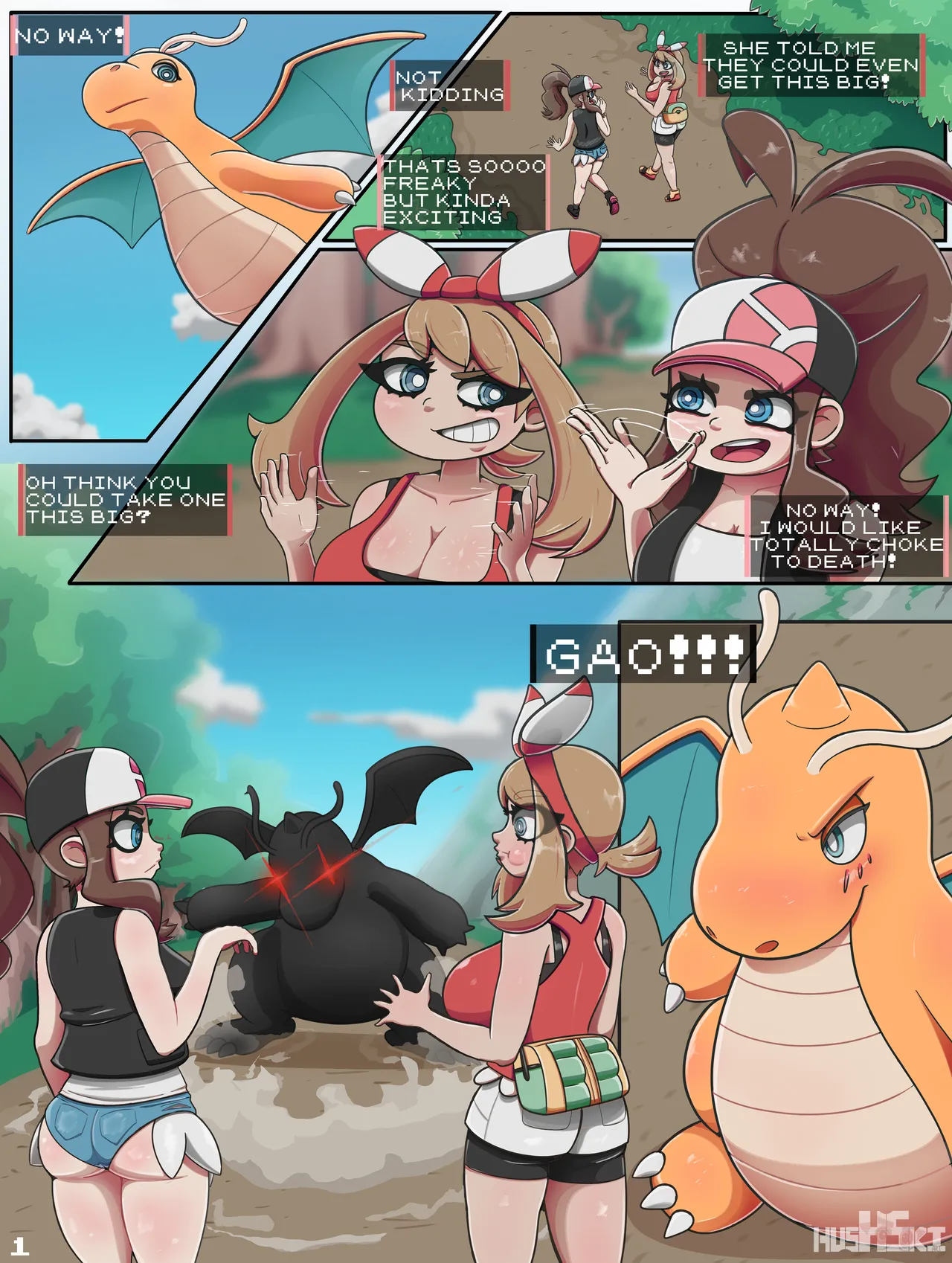 2 Girls 1 Dragon page 1 full