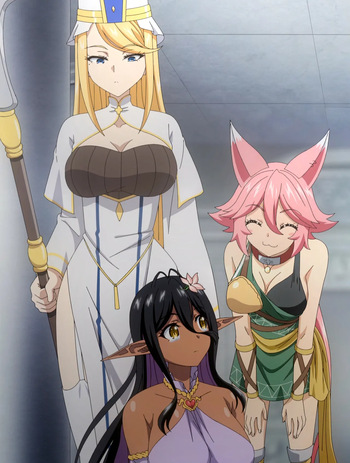 Chotto Dake Ai ga Omoi Dark Elf ga Isekai Kara Oikakete Kita  Screenshots cover