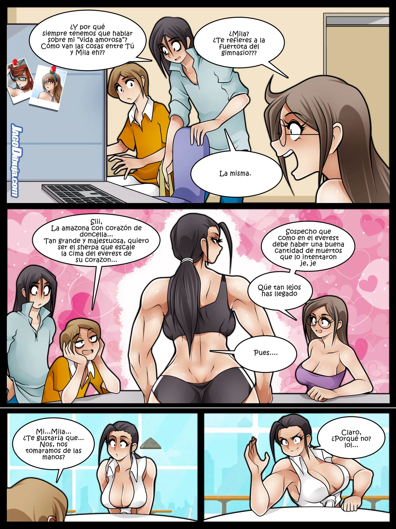 Living With HipsterGirl and GamerGirl Web-Comic page 10 full