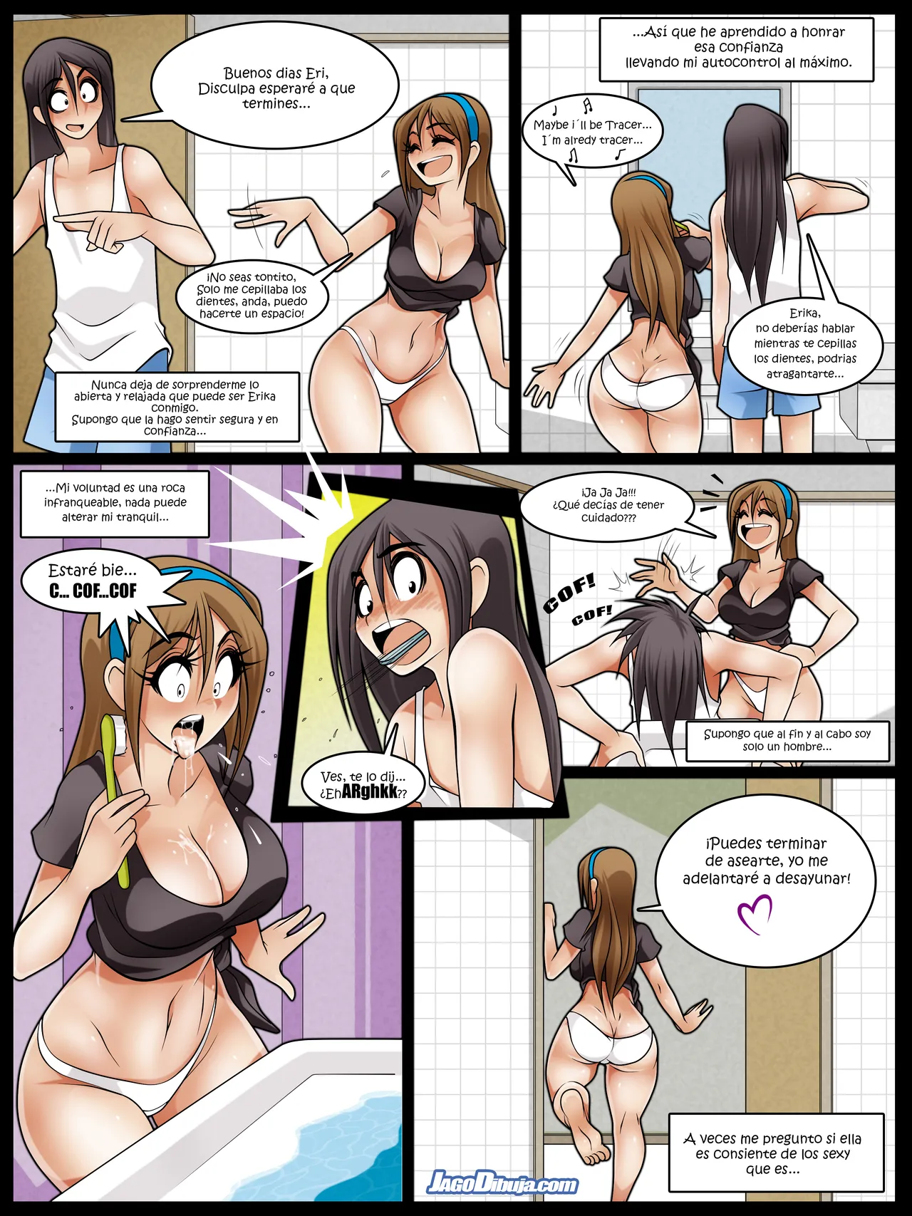 Living With HipsterGirl and GamerGirl Web-Comic page 2 full