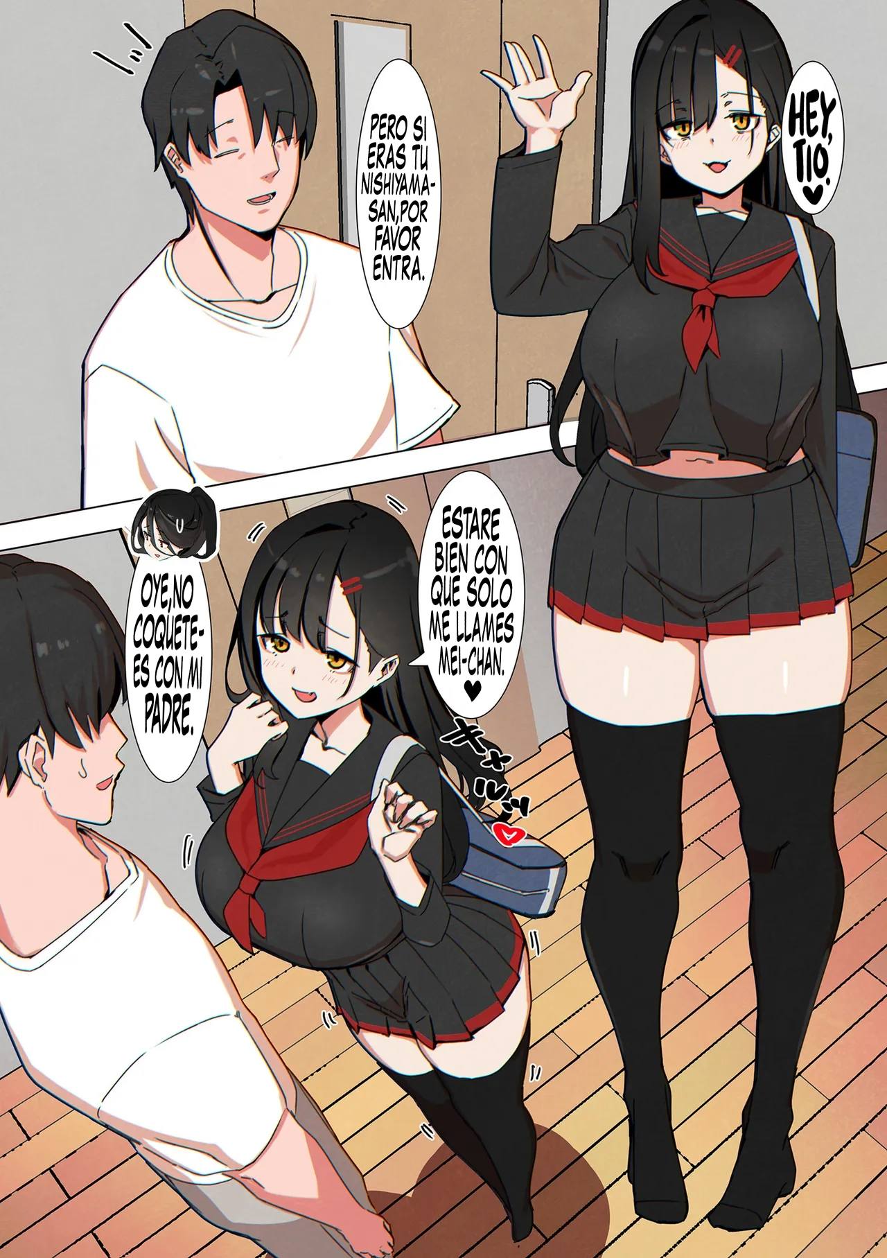 Tomodachi no Papa wa Tousatsuma | El Padre de mi Amiga es un Voyeur page 2 full