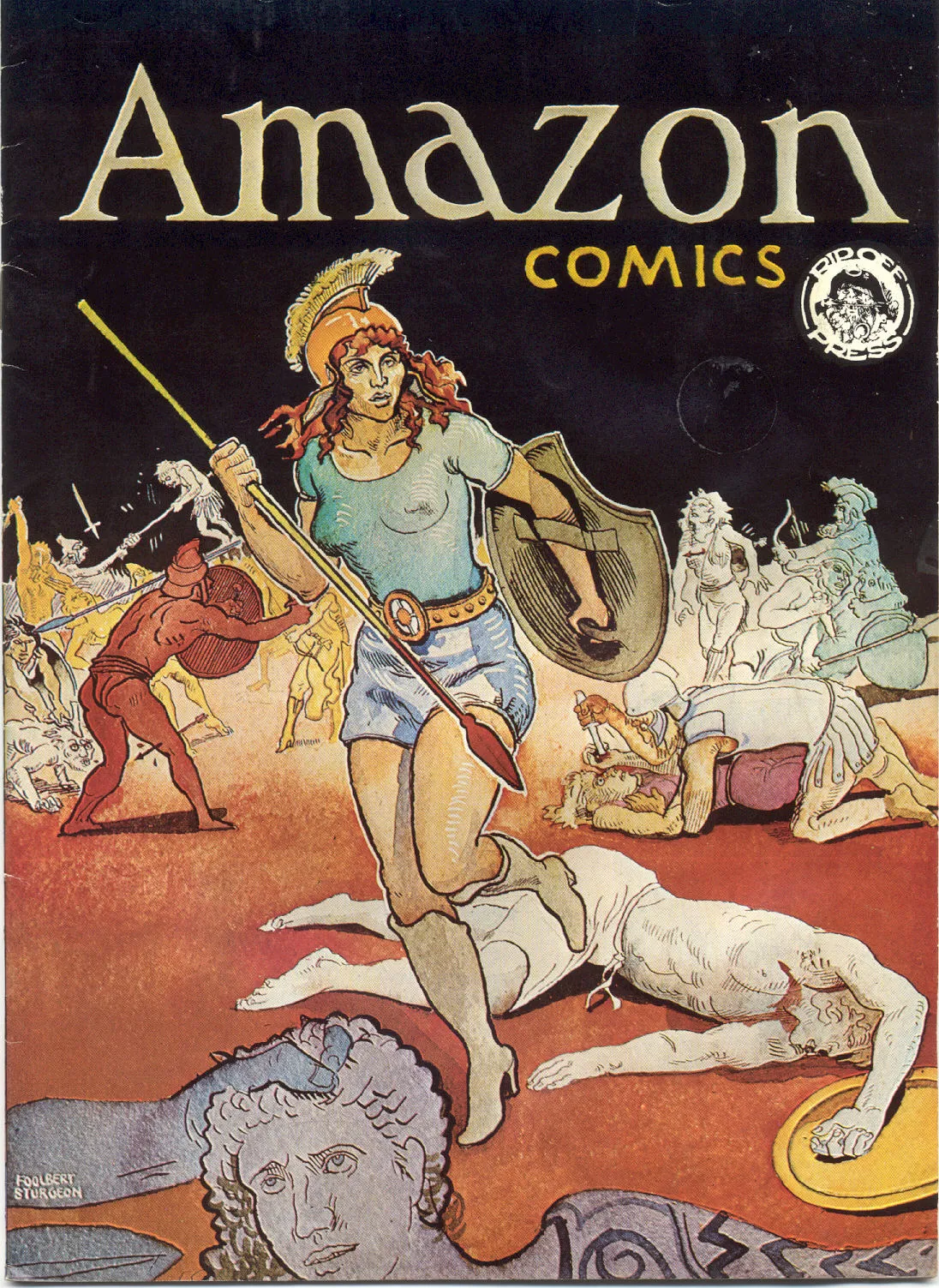 Amazon Comics page 1 full