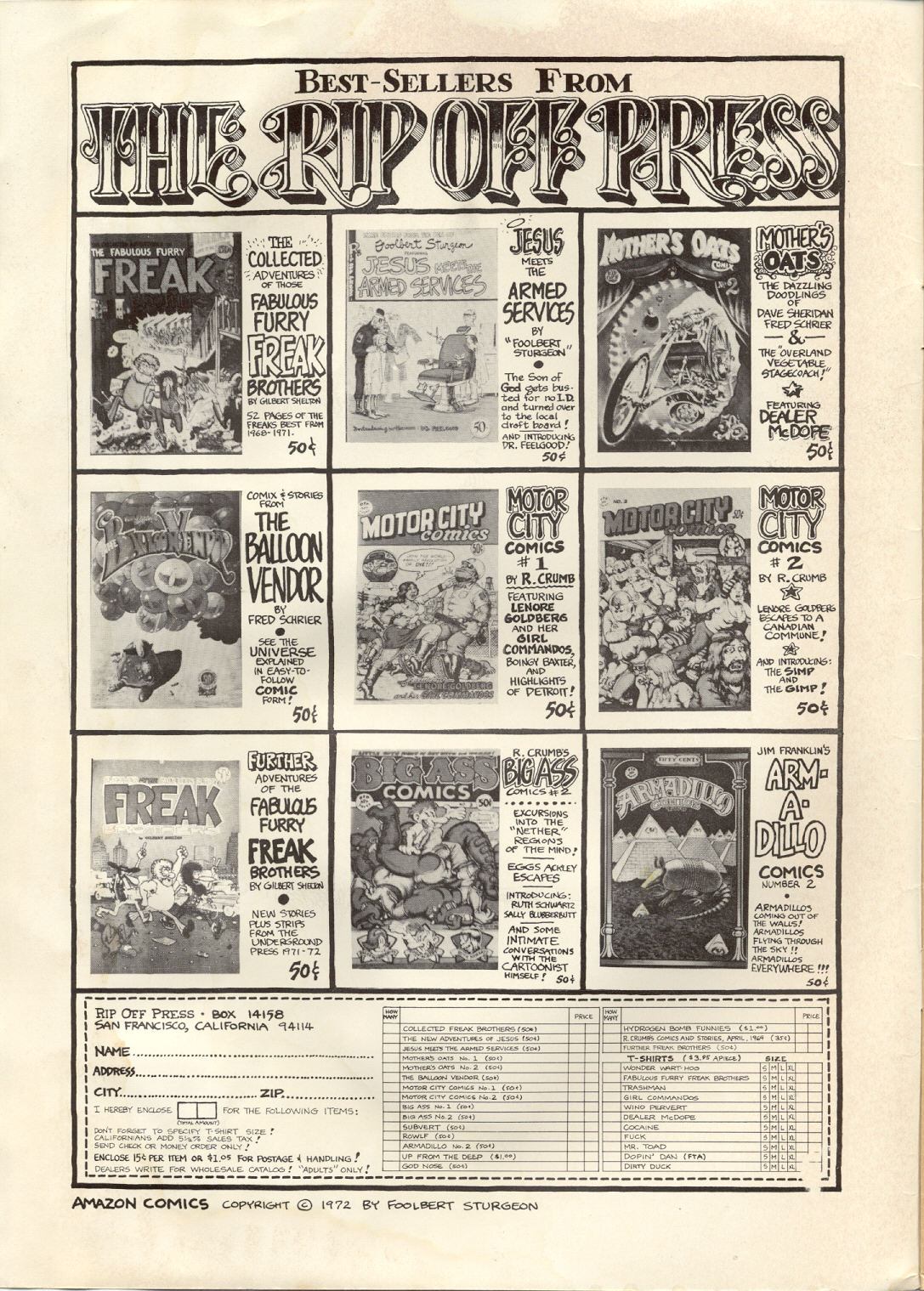 Amazon Comics page 2 full
