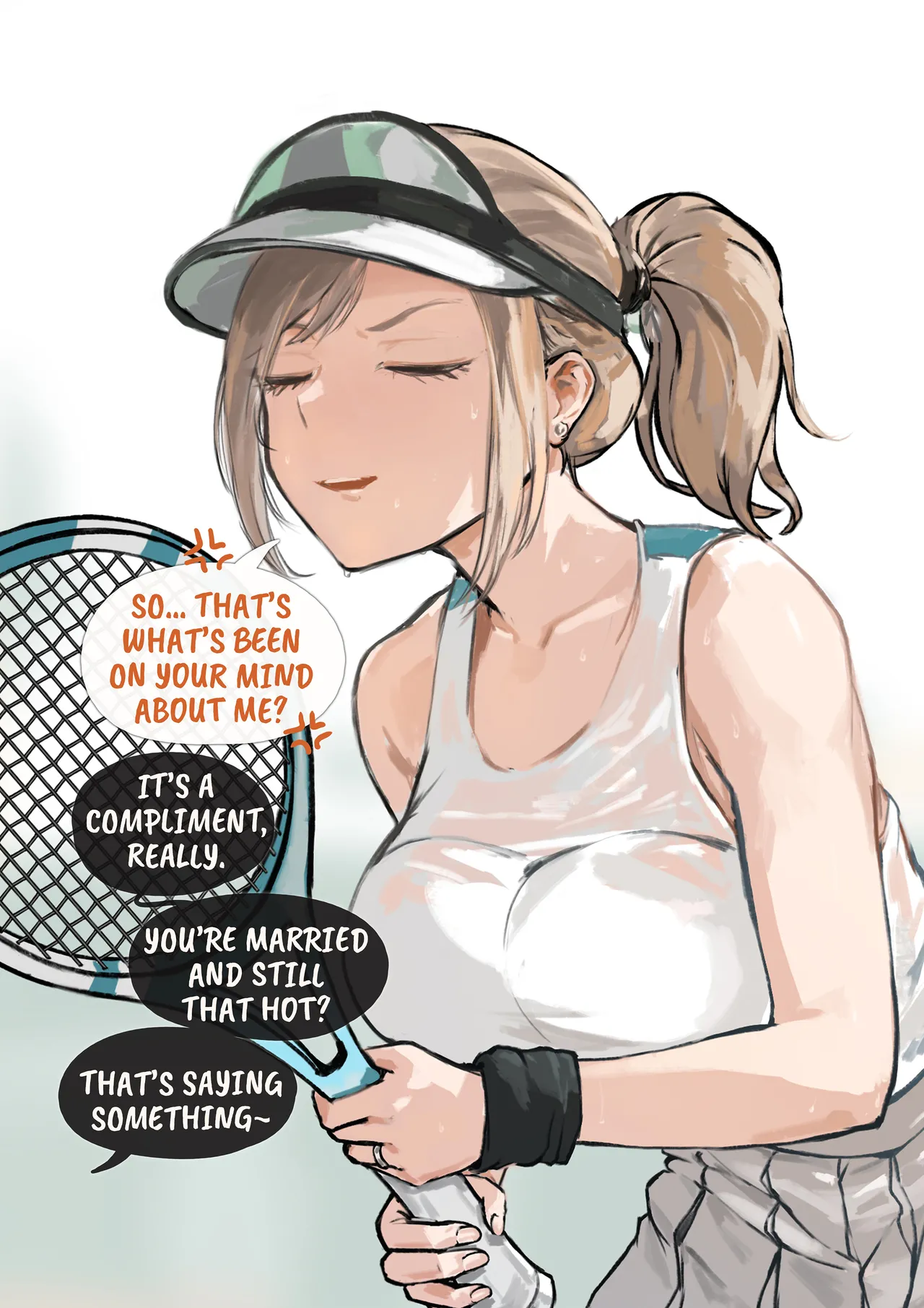 MILF instant loss series #2 - Tennis page 2 full