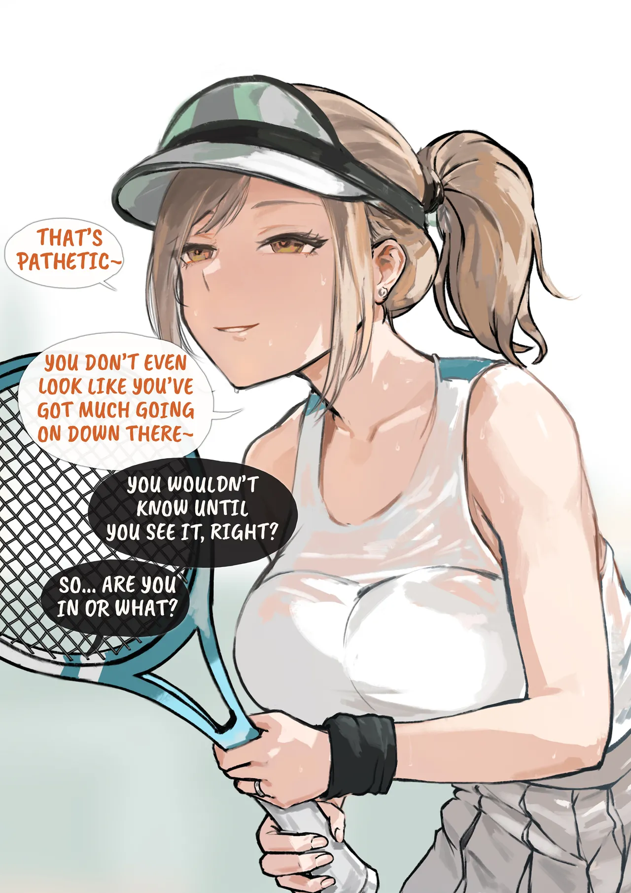 MILF instant loss series #2 - Tennis page 3 full