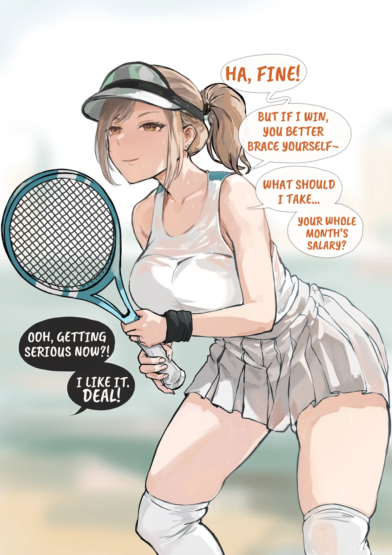 MILF instant loss series #2 - Tennis page 4 full