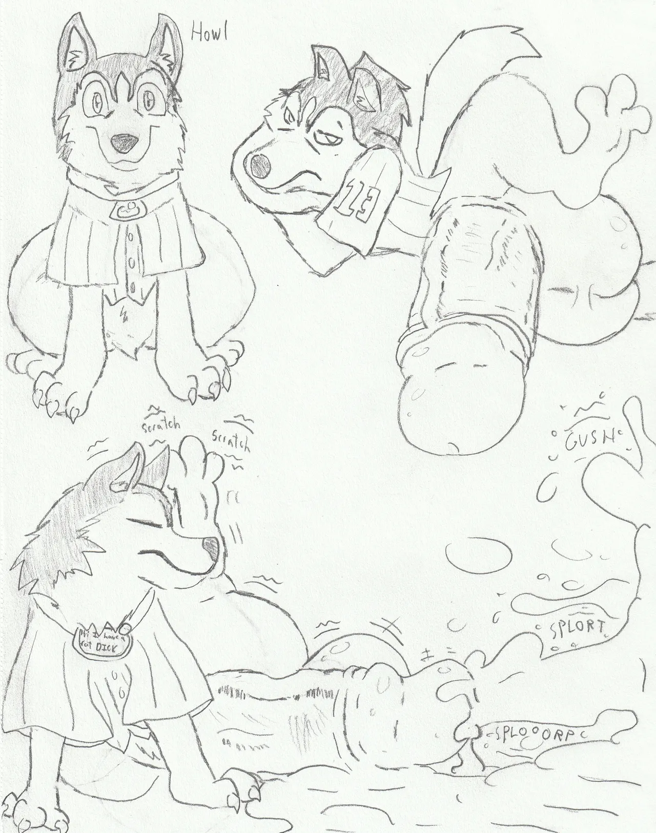 Howl + Howl's Store: Read The Signs + Howl's Store: Don't Kiss the Dog page 1 full