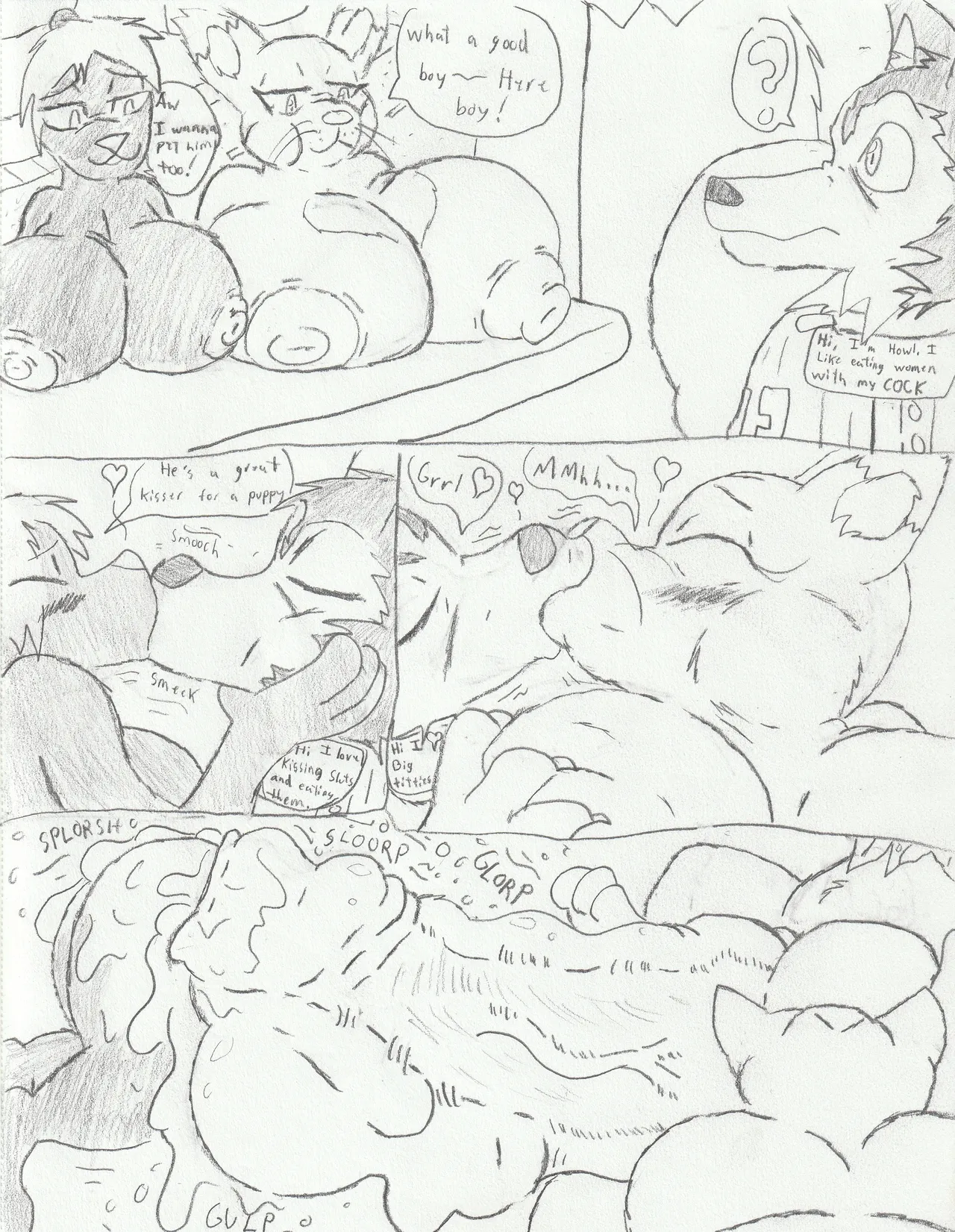 Howl + Howl's Store: Read The Signs + Howl's Store: Don't Kiss the Dog page 4 full