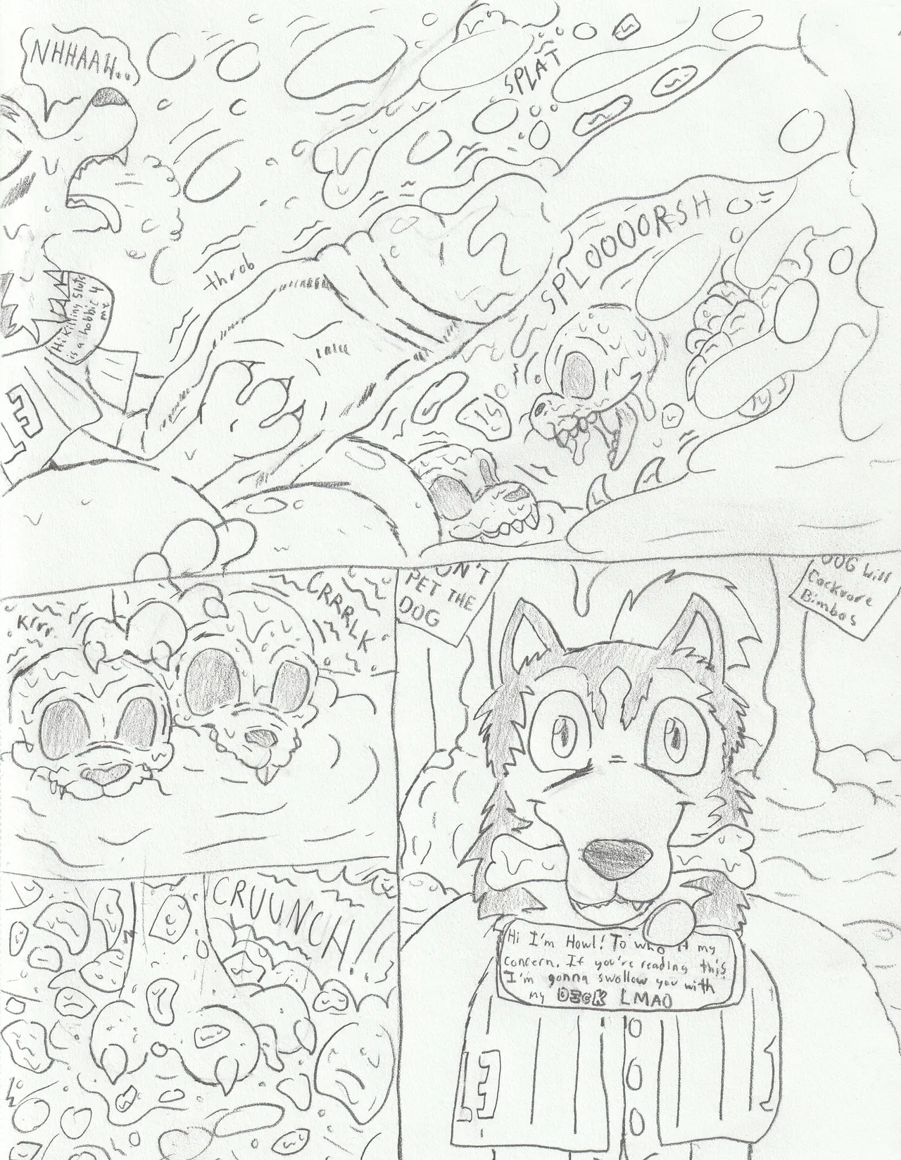 Howl + Howl's Store: Read The Signs + Howl's Store: Don't Kiss the Dog page 5 full