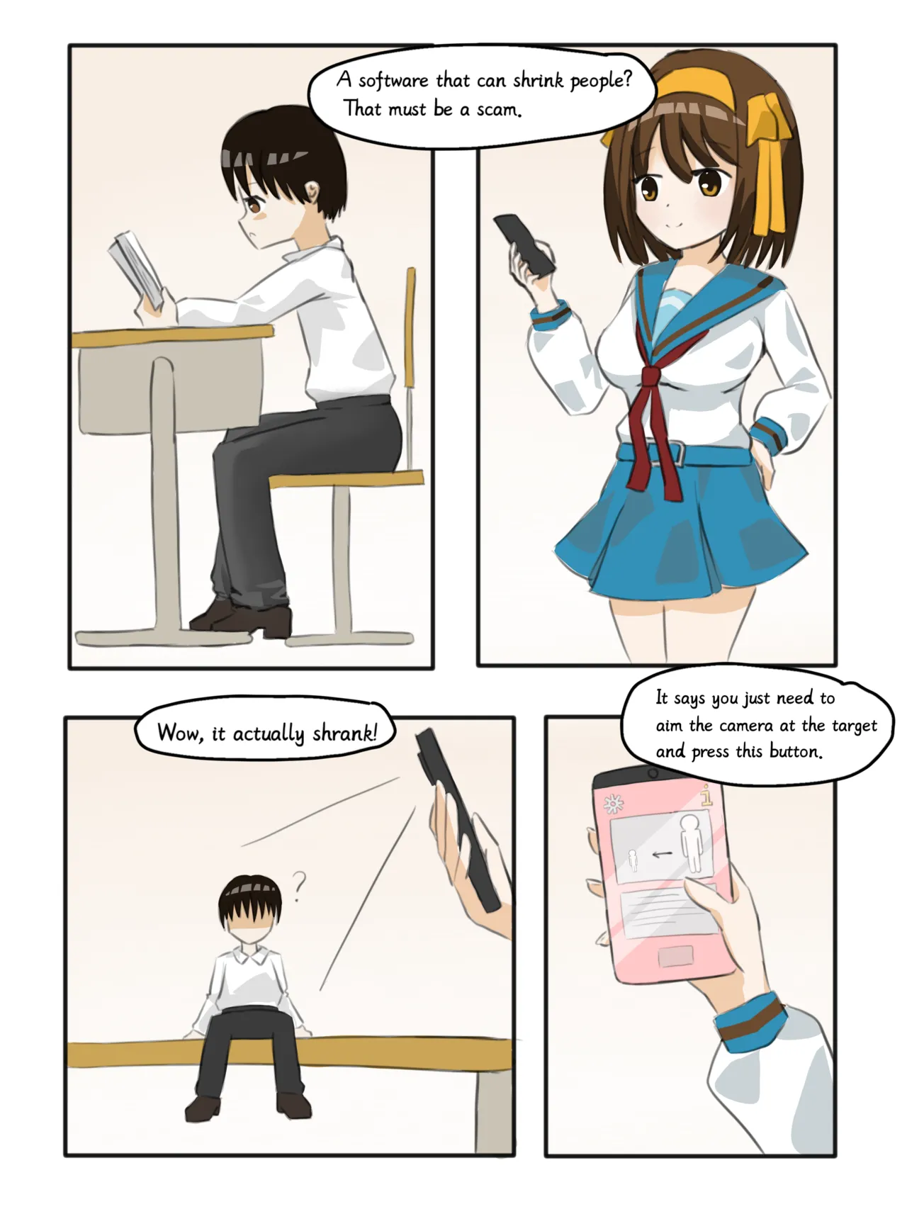 Suzumiya Haruhi vore page 1 full