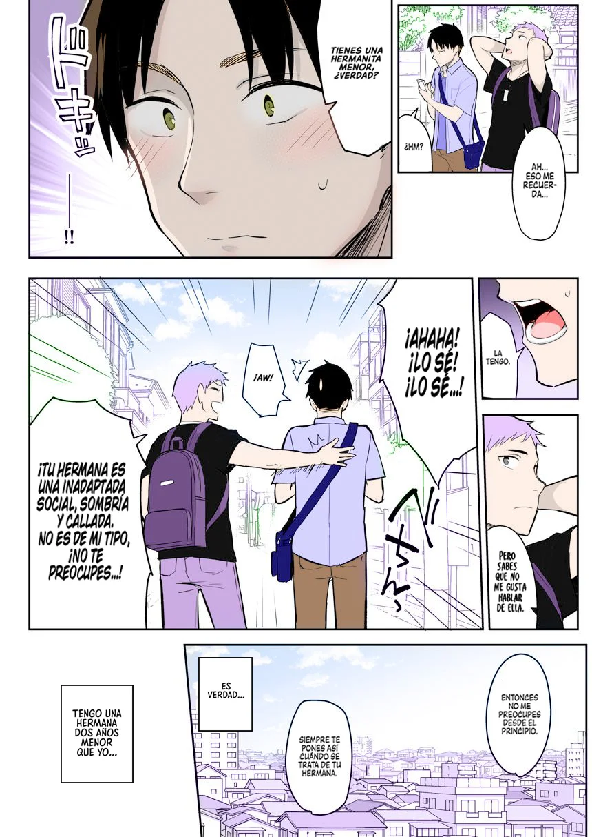 Moto InCha no Kyonyuu Yariman Imouto ga Erosugite, Onii-chan wa Mou...!! | Mi Hermanita quien era una comelibros se convirtió en una Puta de grandes Tetas, Entonces yo...!! page 3 full