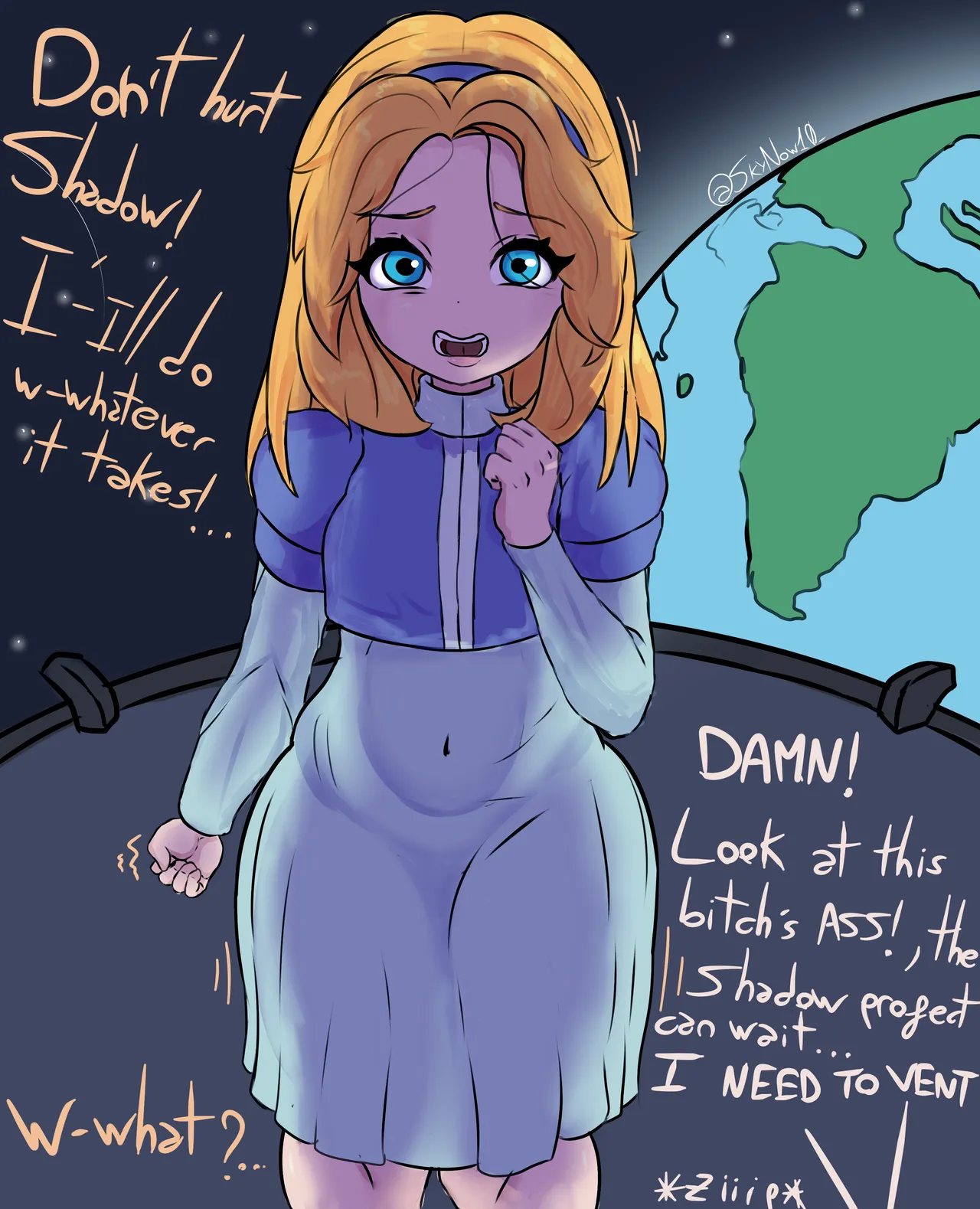 Maria Robotnik Sacrifice page 1 full