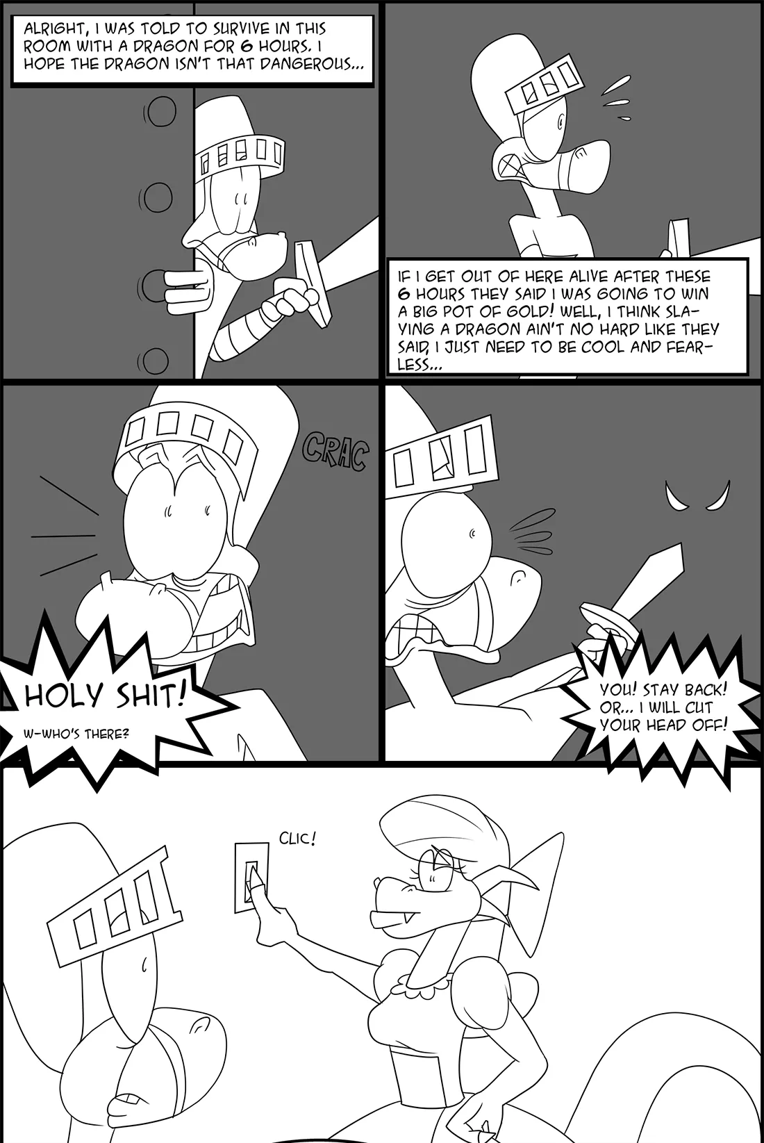 The "6 Hours Challenge" page 1 full