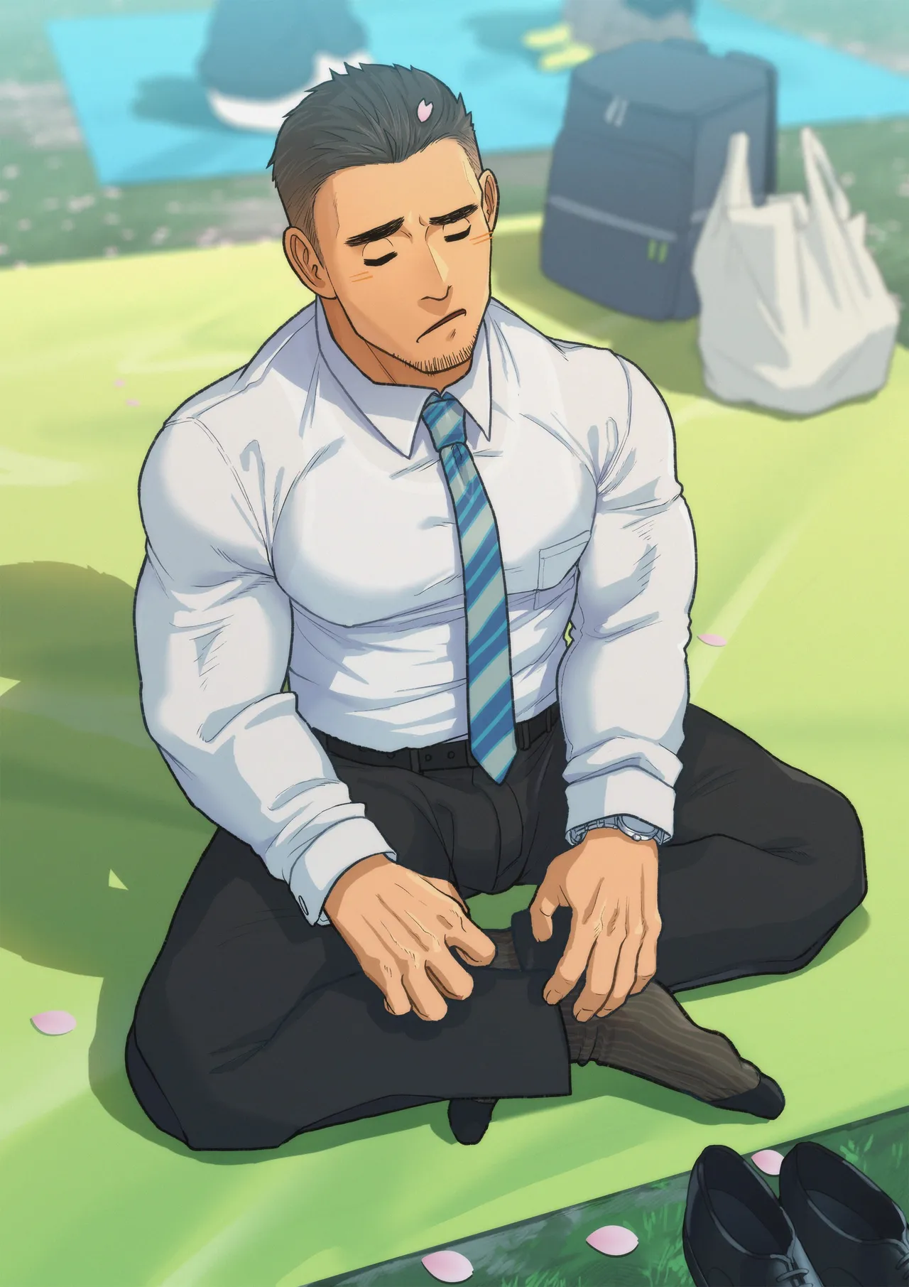 2024 05 坂本くんとお花見１ page 1 full