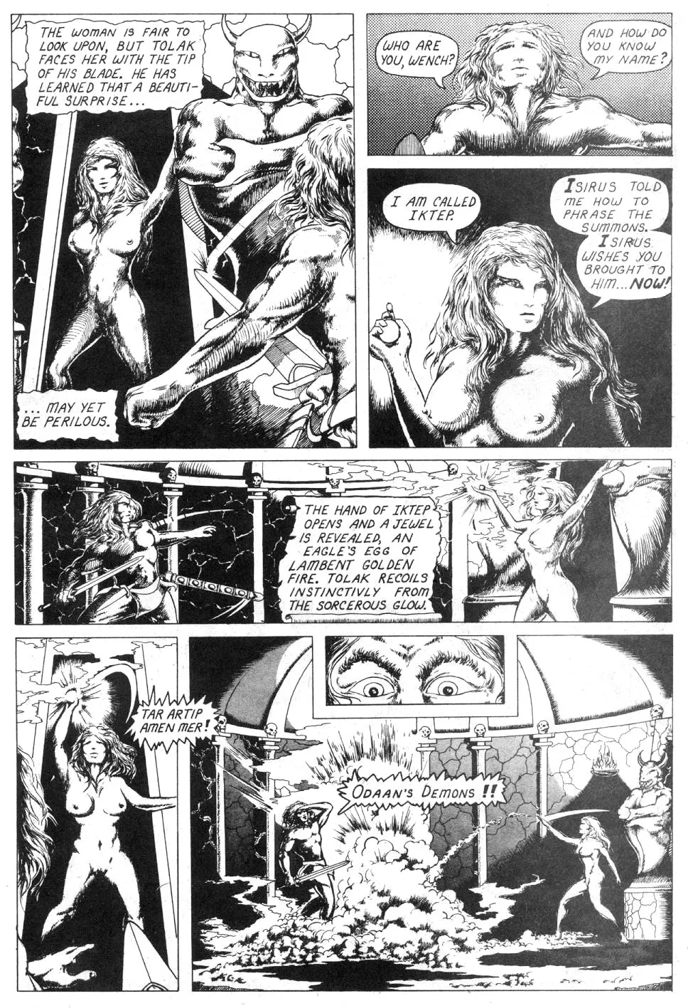 Barbarian Comics #4 page 5 full