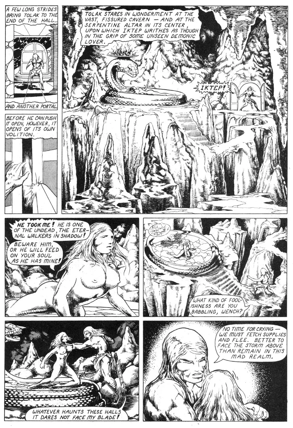Barbarian Comics #4 page 9 full