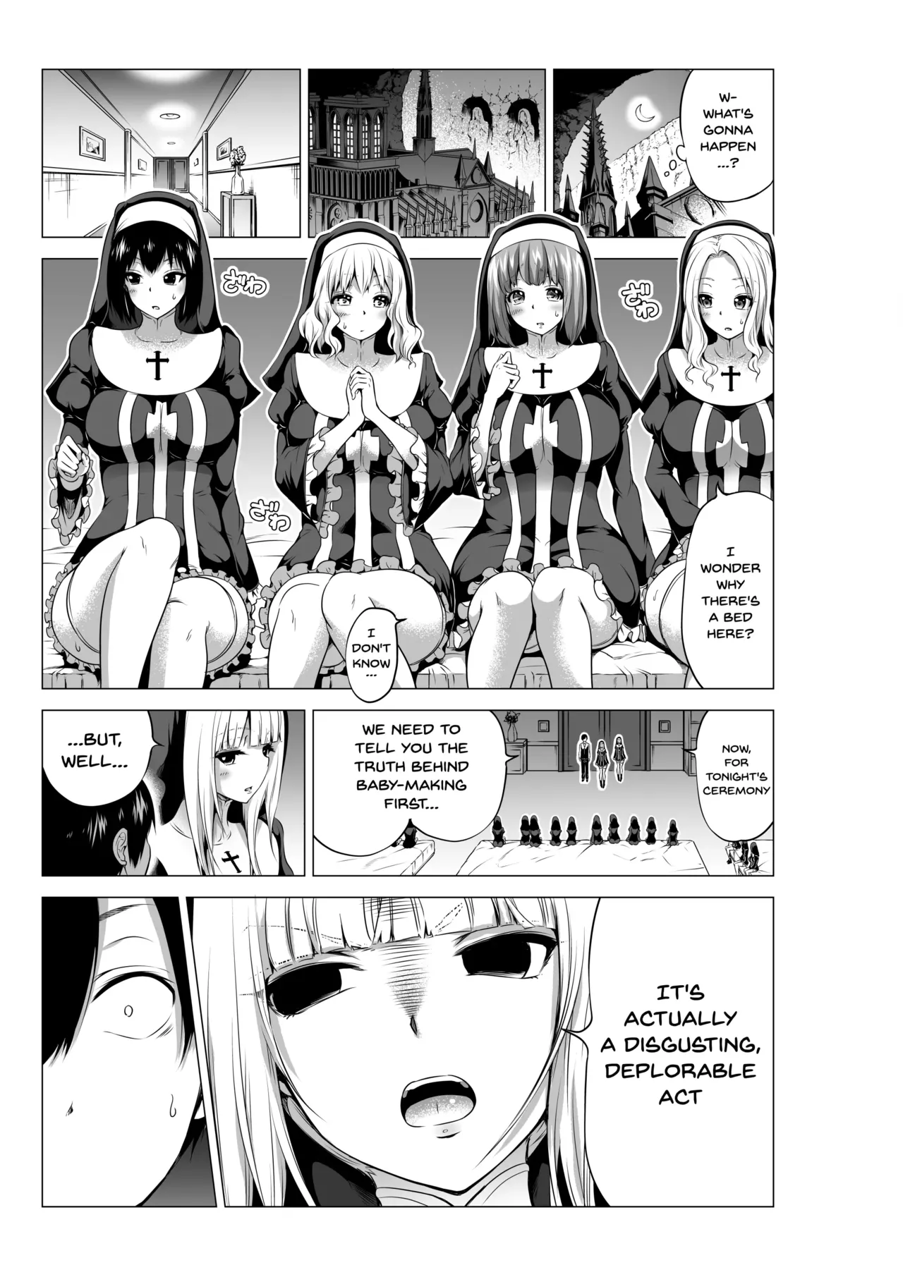 Isekai Harem Paradise Bangai Hen ~Kinyoku no Sister no Kuni~ _ An Other World Harem Paradise Extra Edition ~Country Of The Abstinent Sisters~ page 10 full