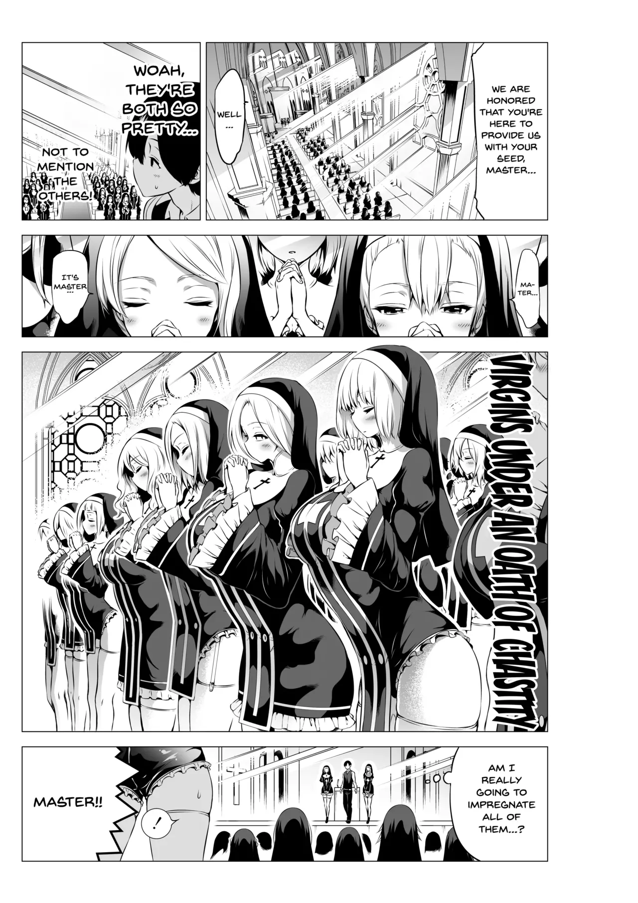 Isekai Harem Paradise Bangai Hen ~Kinyoku no Sister no Kuni~ _ An Other World Harem Paradise Extra Edition ~Country Of The Abstinent Sisters~ page 4 full