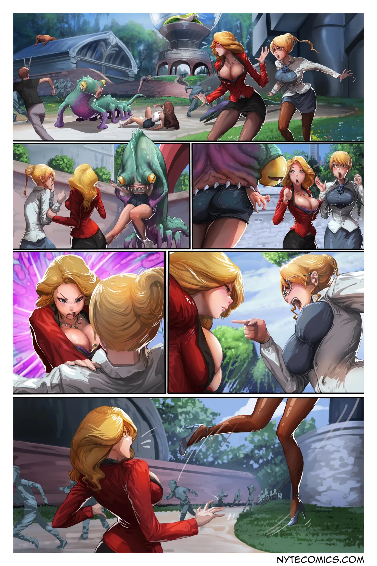 Lands of Ettyn Origins: Charlotte page 10 full