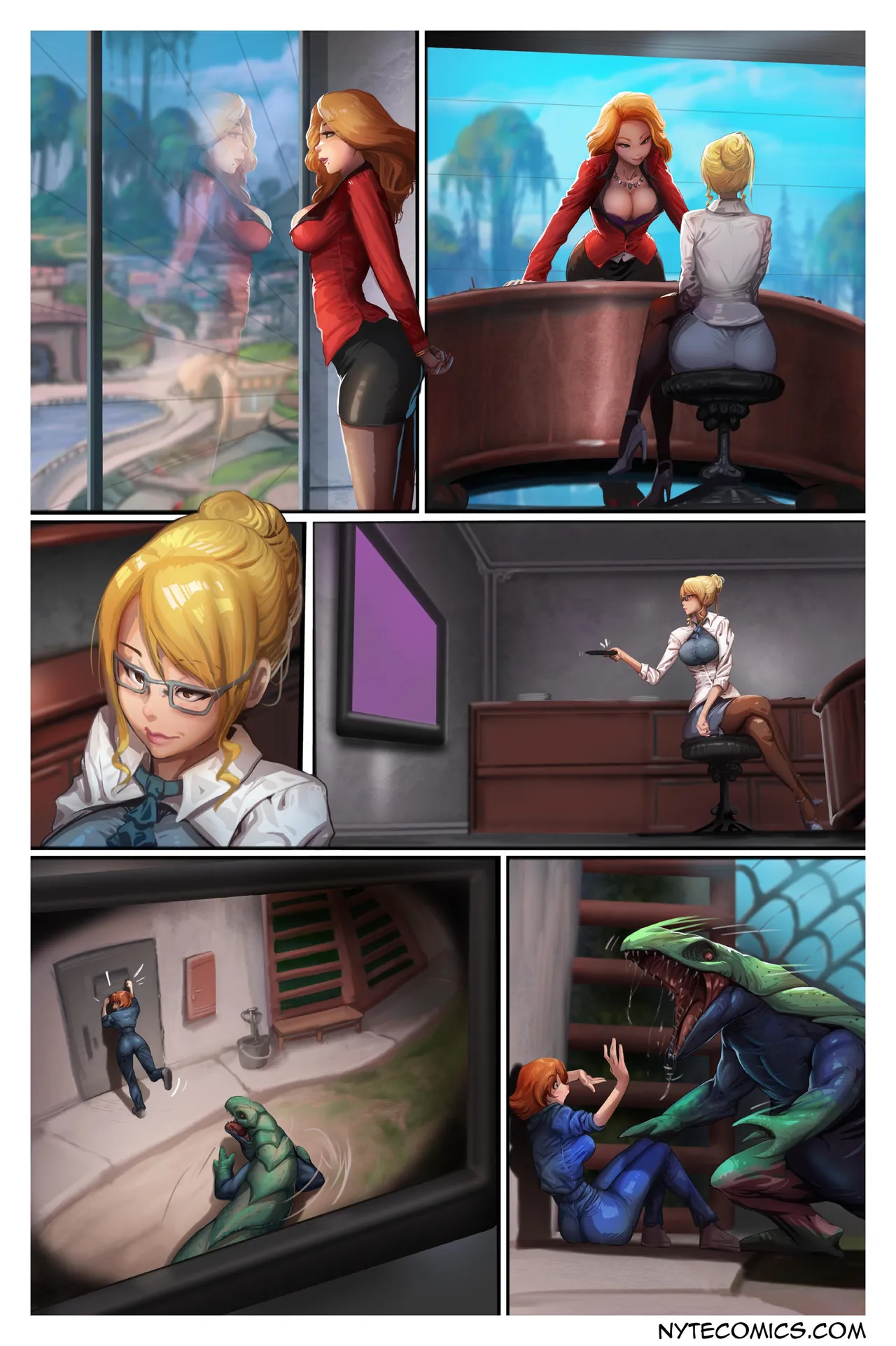 Lands of Ettyn Origins: Charlotte page 8 full