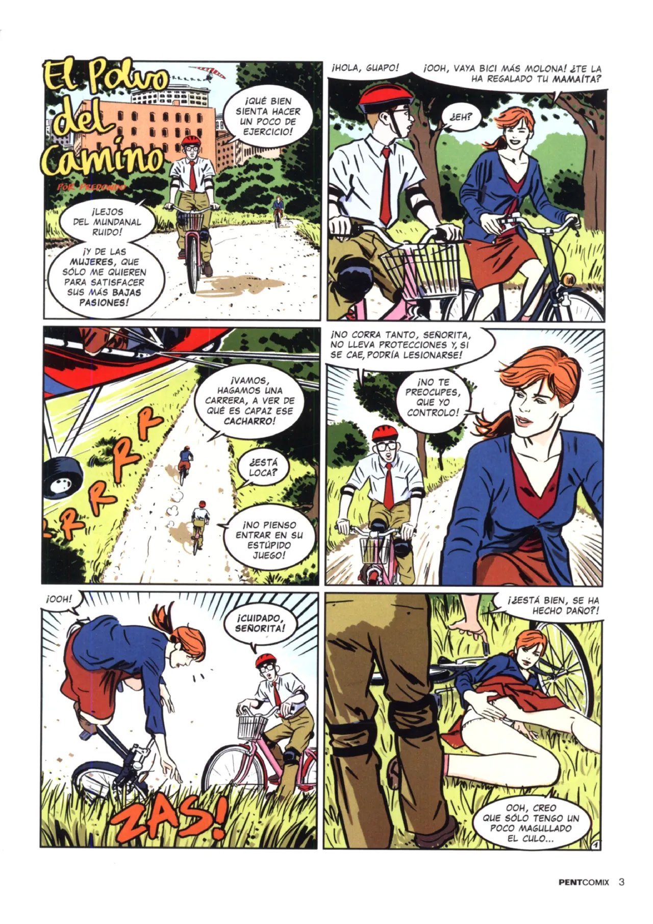 Penthouse Comix #95 page 3 full