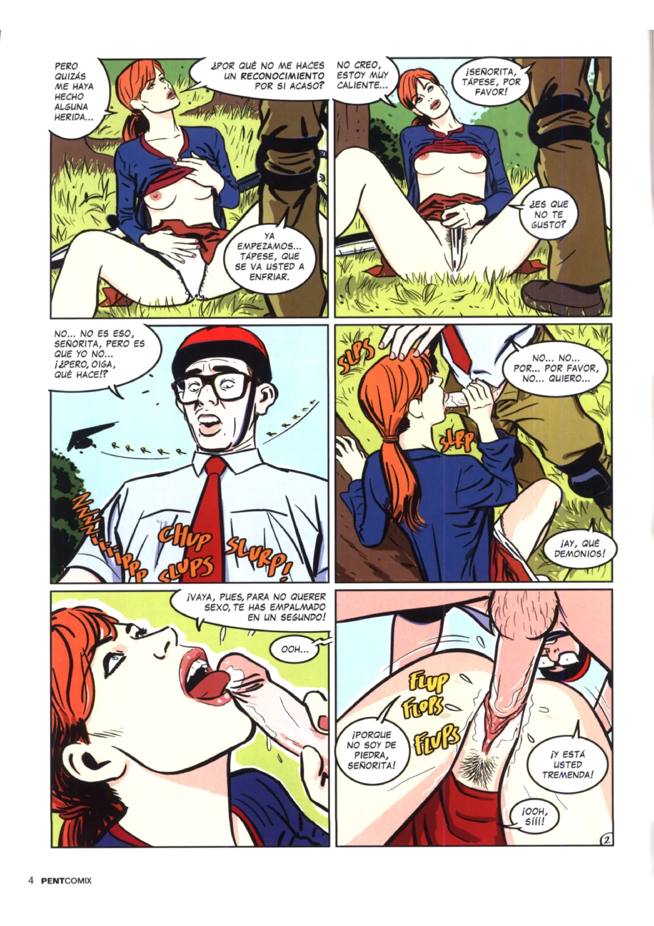 Penthouse Comix #95 page 4 full