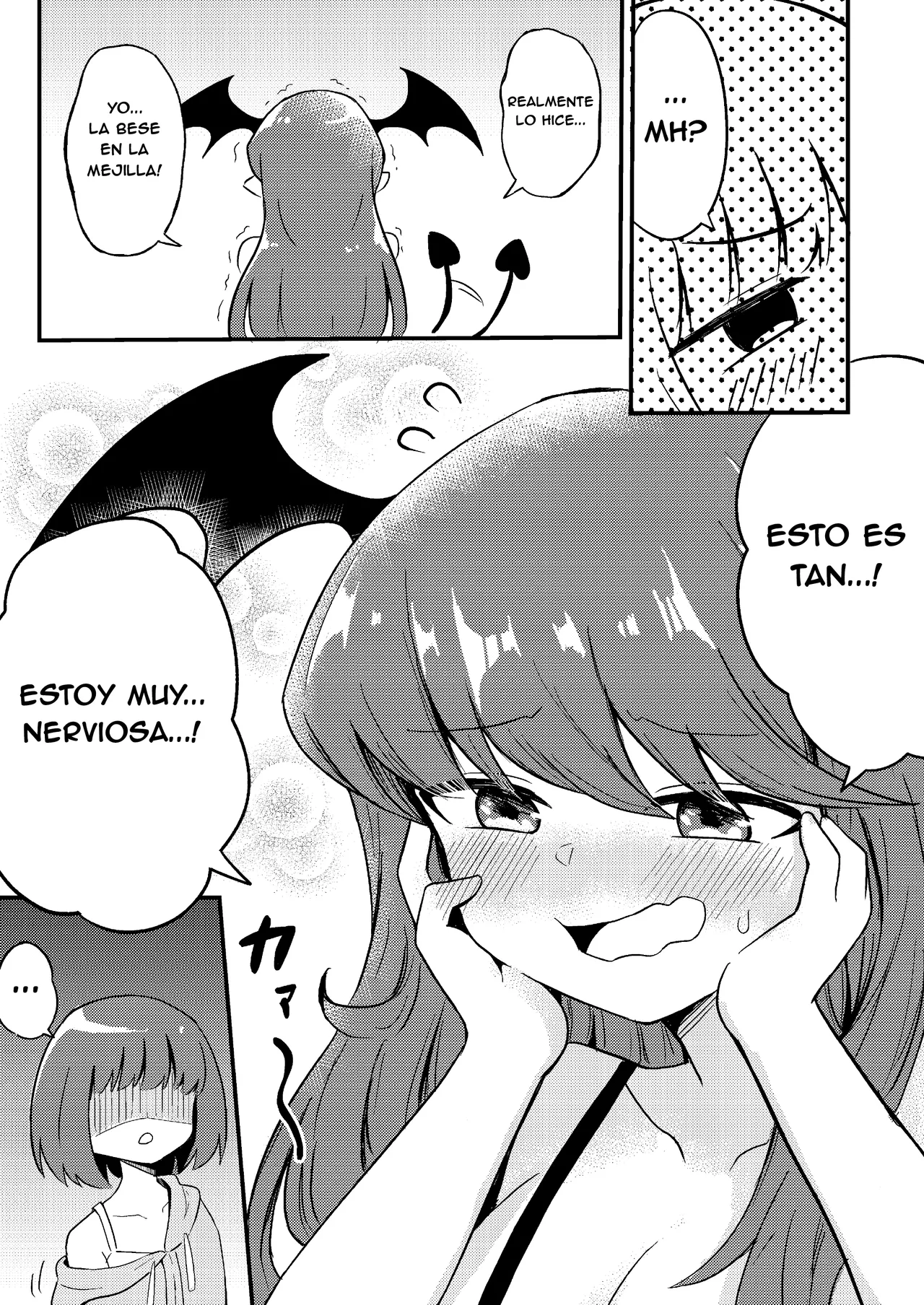 Ubu na Succubus Wakarase Yuri Ecchi | Teaching the Inexperienced Succubus a Lesson with Yuri Sex page 5 full