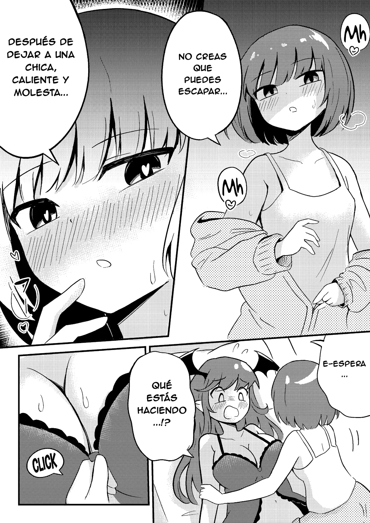 Ubu na Succubus Wakarase Yuri Ecchi | Teaching the Inexperienced Succubus a Lesson with Yuri Sex page 8 full