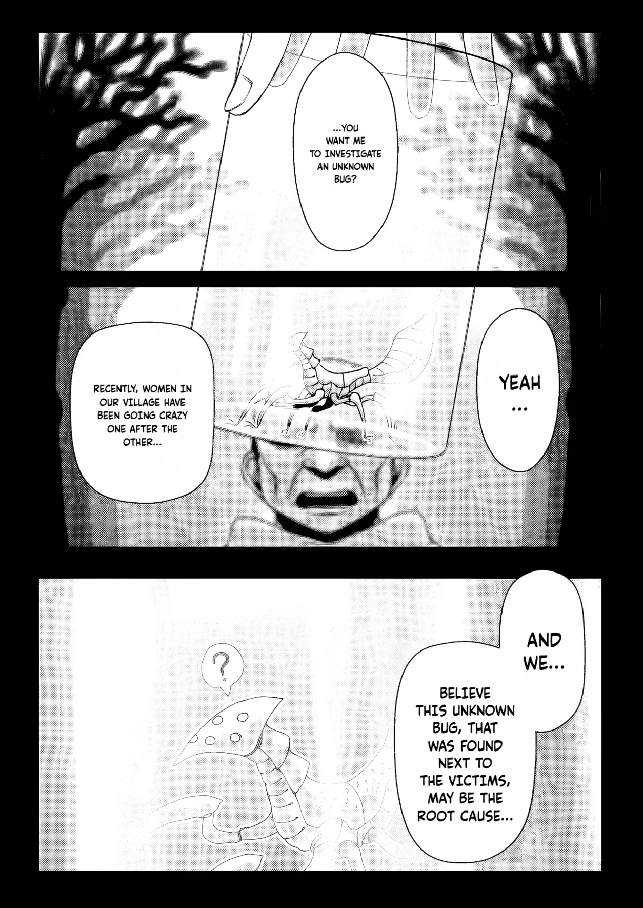 Majo ga Shokushuu to Mushi ni Kisei Sarete Shikyuu to Jinsei o Mechakucha ni Sareru Hanashi | A story of a witch infected by tentacles and bugs and how they seriously messed up her womb and life! page 2 full