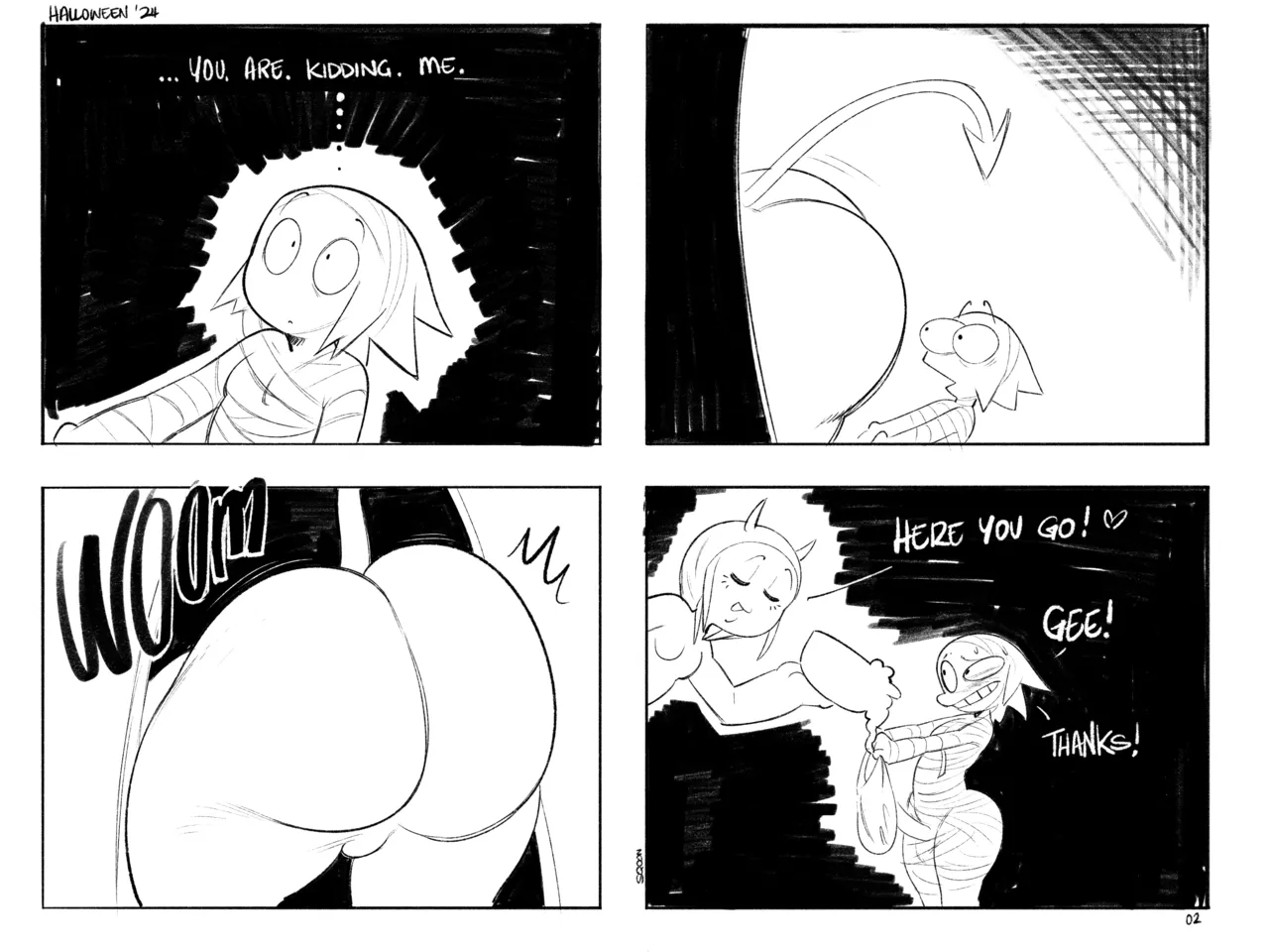 Jay &amp; Panpan's Halloween page 2 full