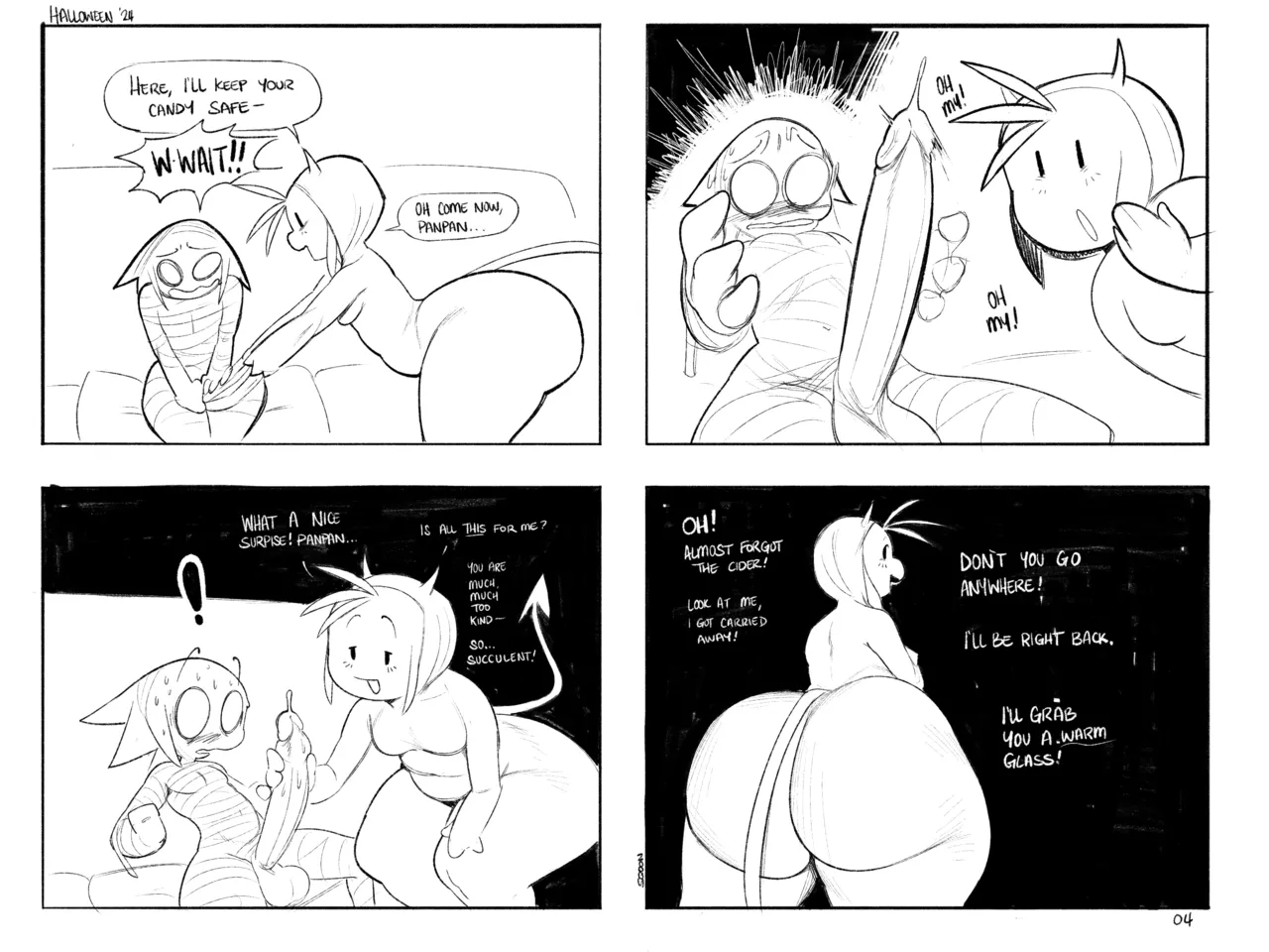 Jay &amp; Panpan's Halloween page 4 full