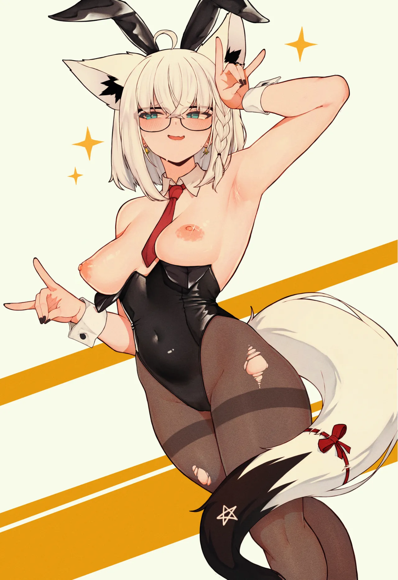 Shirakami/Kurokami Fubuki HQ+Naughty page 3 full