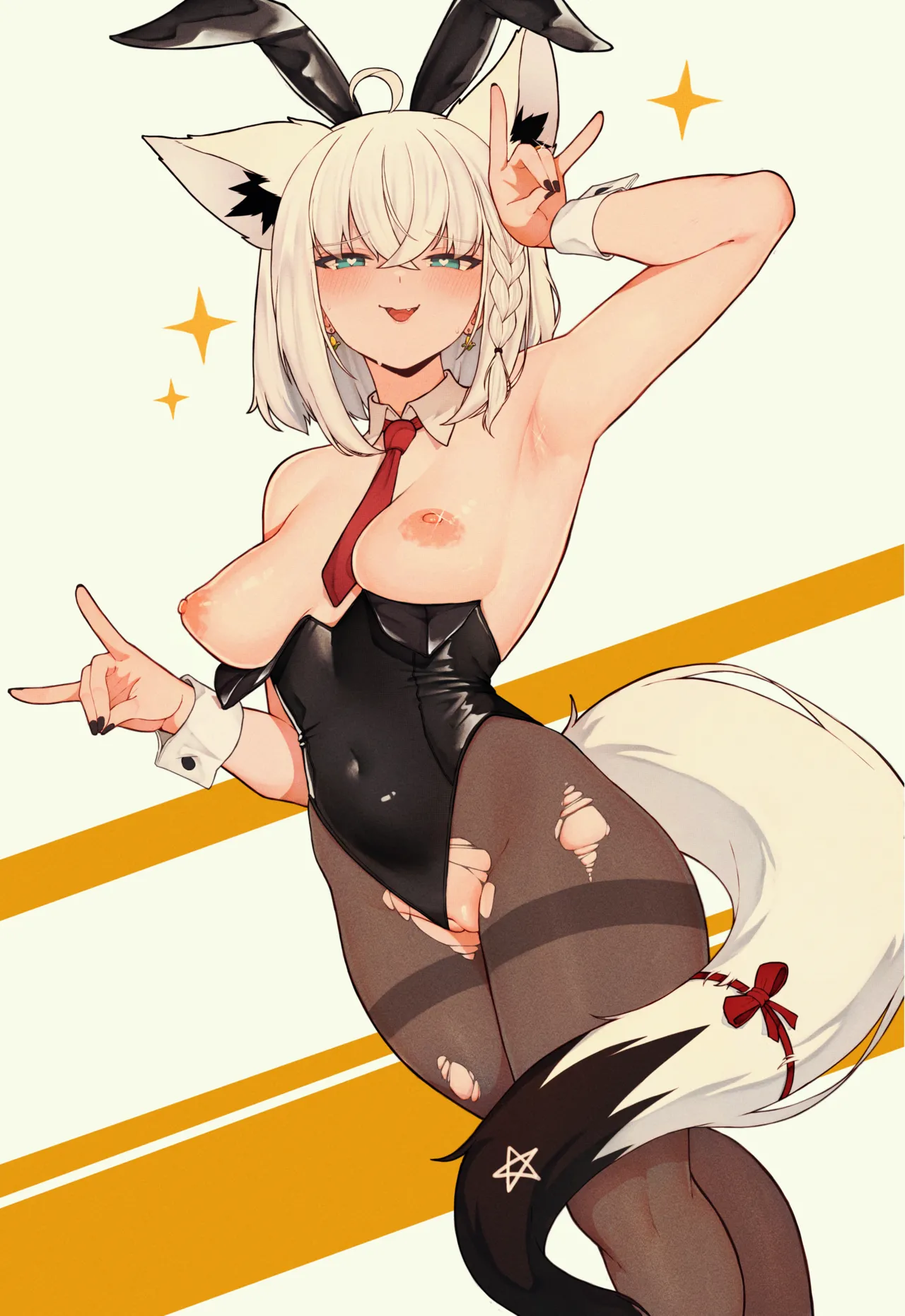 Shirakami/Kurokami Fubuki HQ+Naughty page 8 full