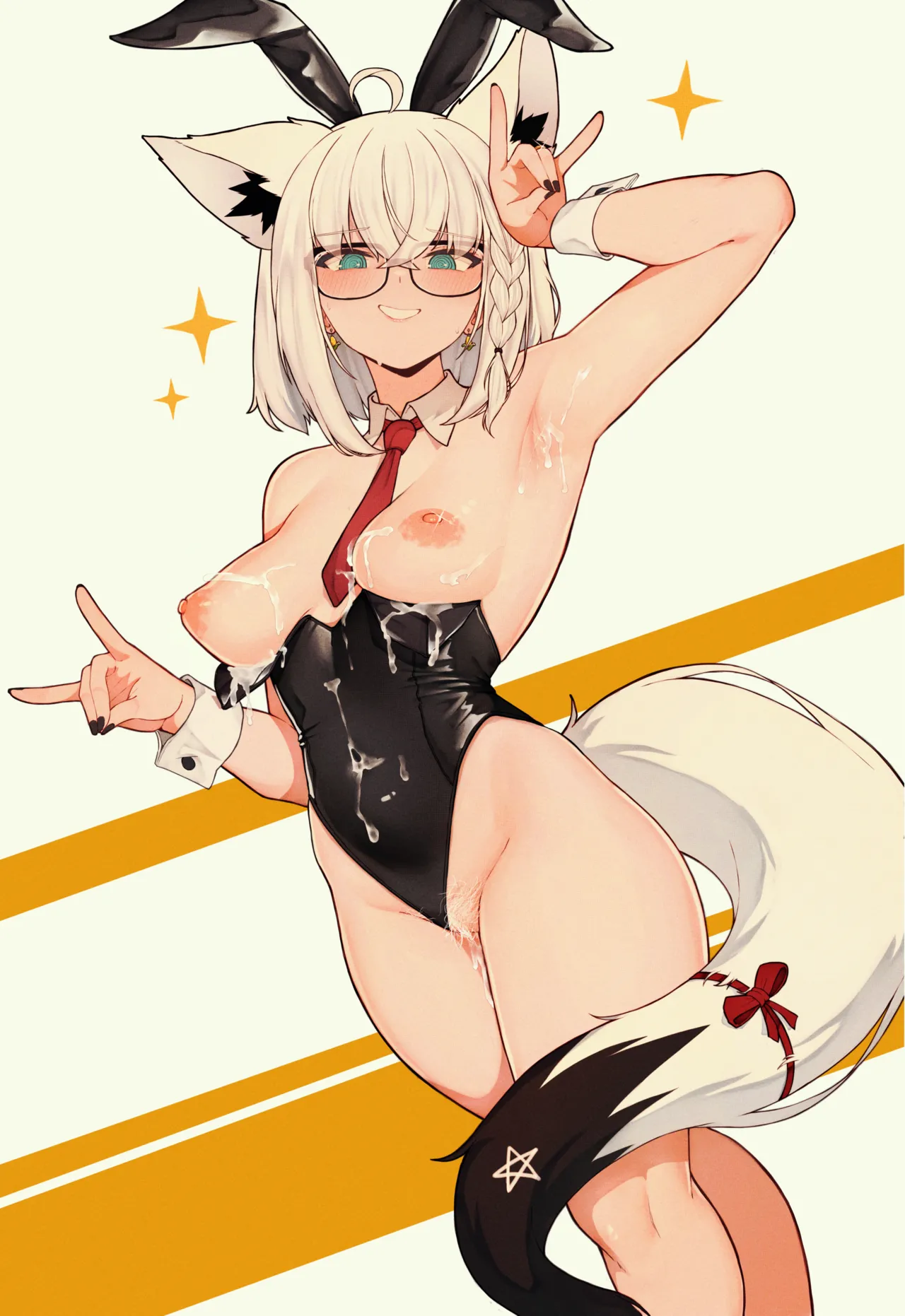 Shirakami/Kurokami Fubuki HQ+Naughty page 9 full