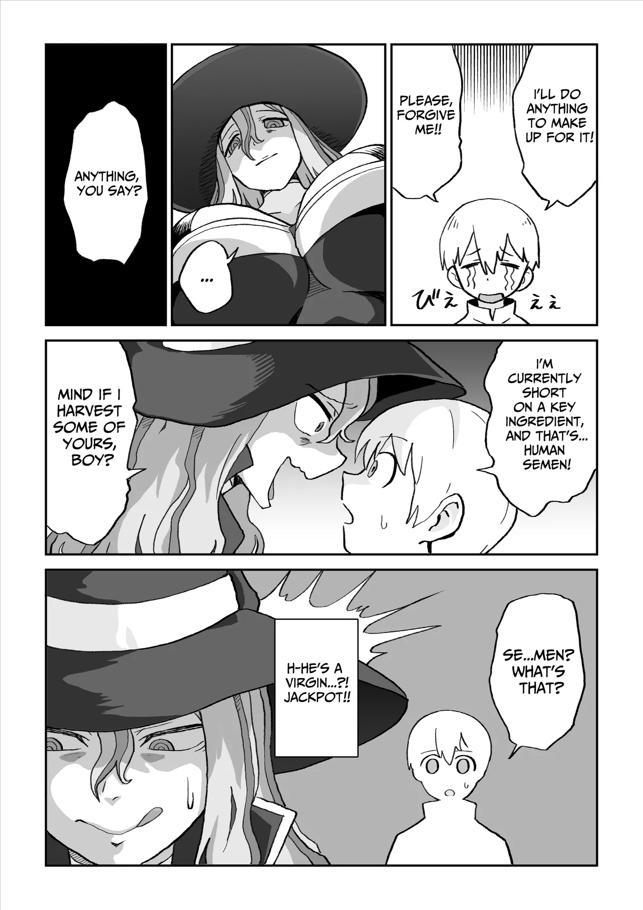 A Boy's Semen Is A Witch's Treasure page 7 full