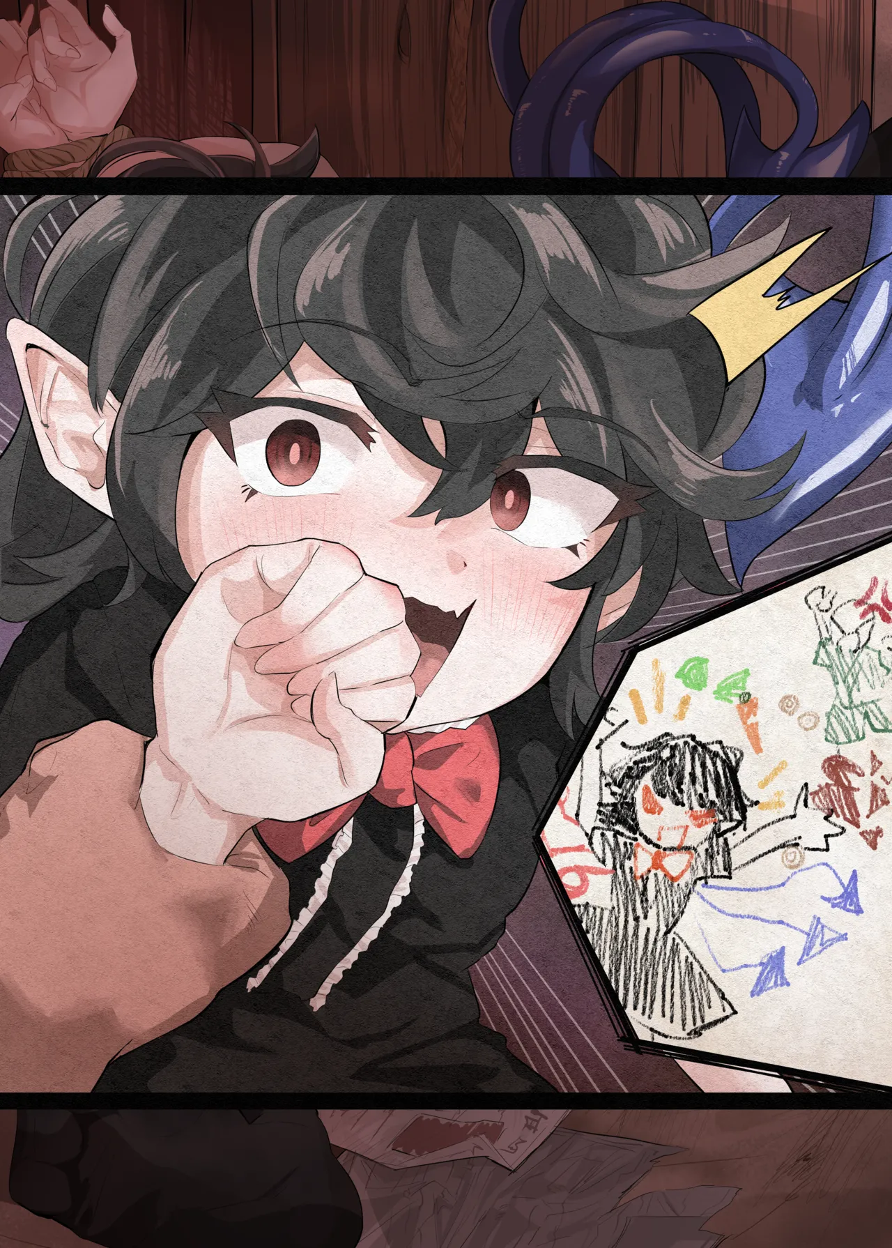 Nue-chan Korashime Seigi no Kousoku Rape Keikaku... page 9 full