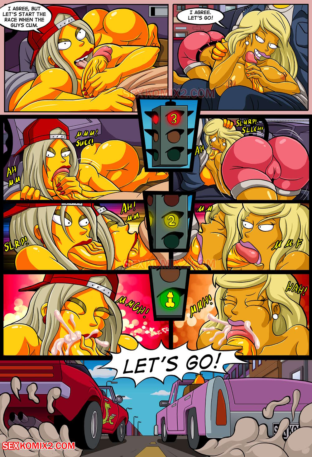 Adventures of Anastasia. Need for speed. Need for sex. by sexkomix2.com page 7 full