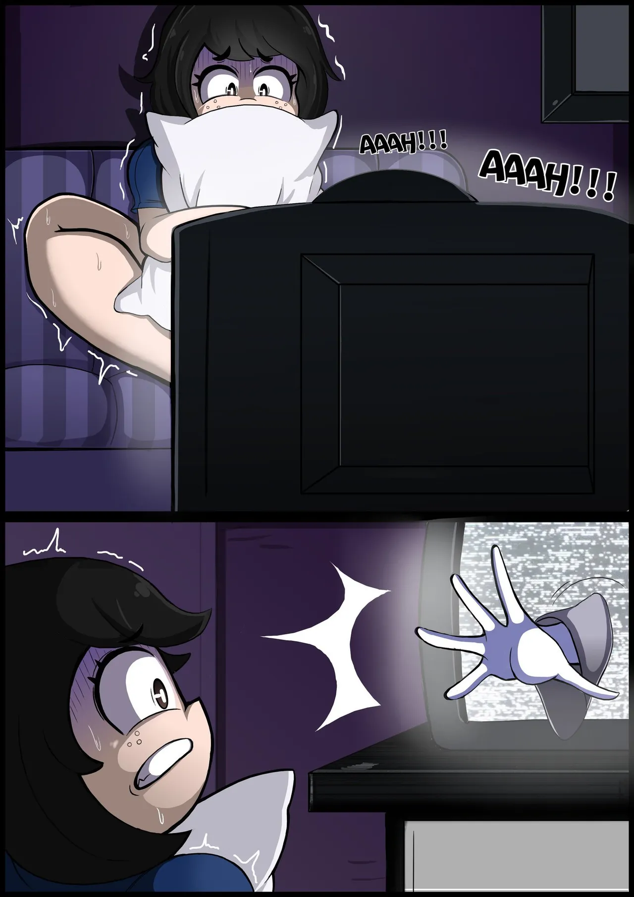 A visit from Sadako 👁️ page 1 full