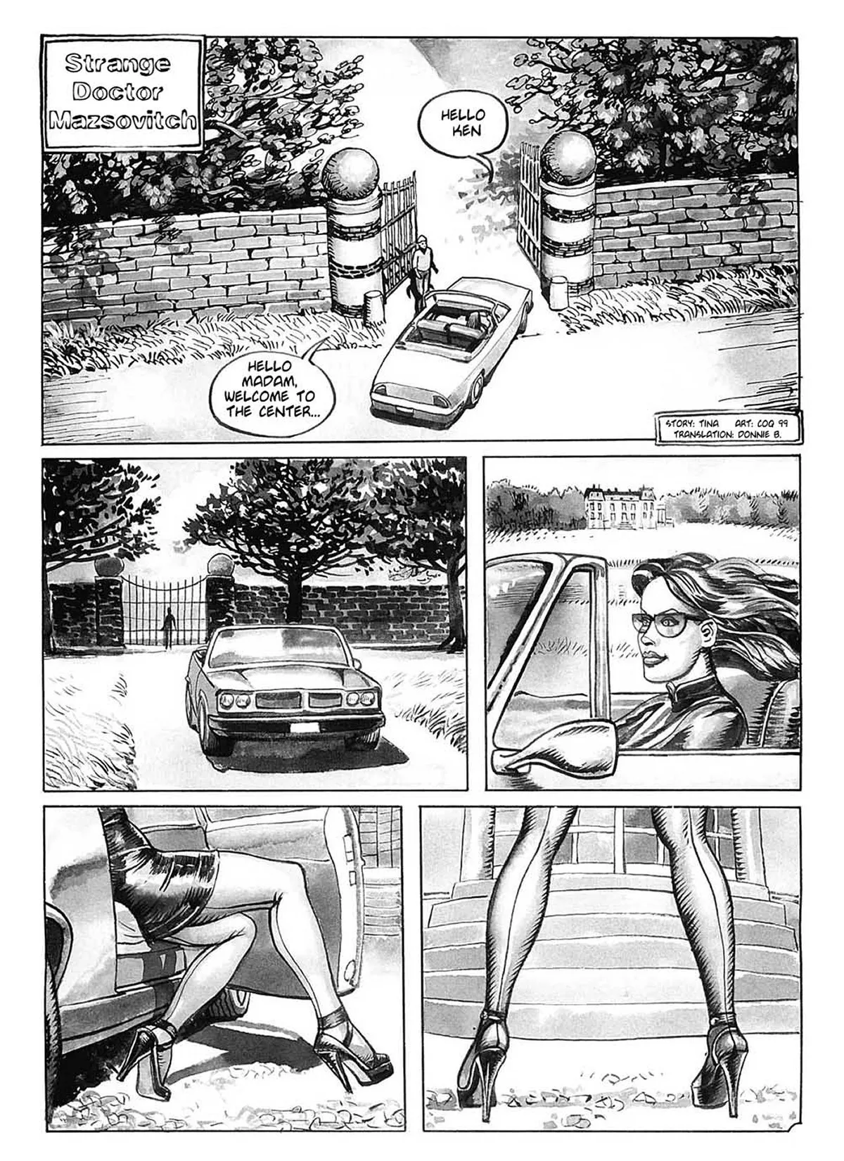 Strange Doctor Mazsovitch page 1 full