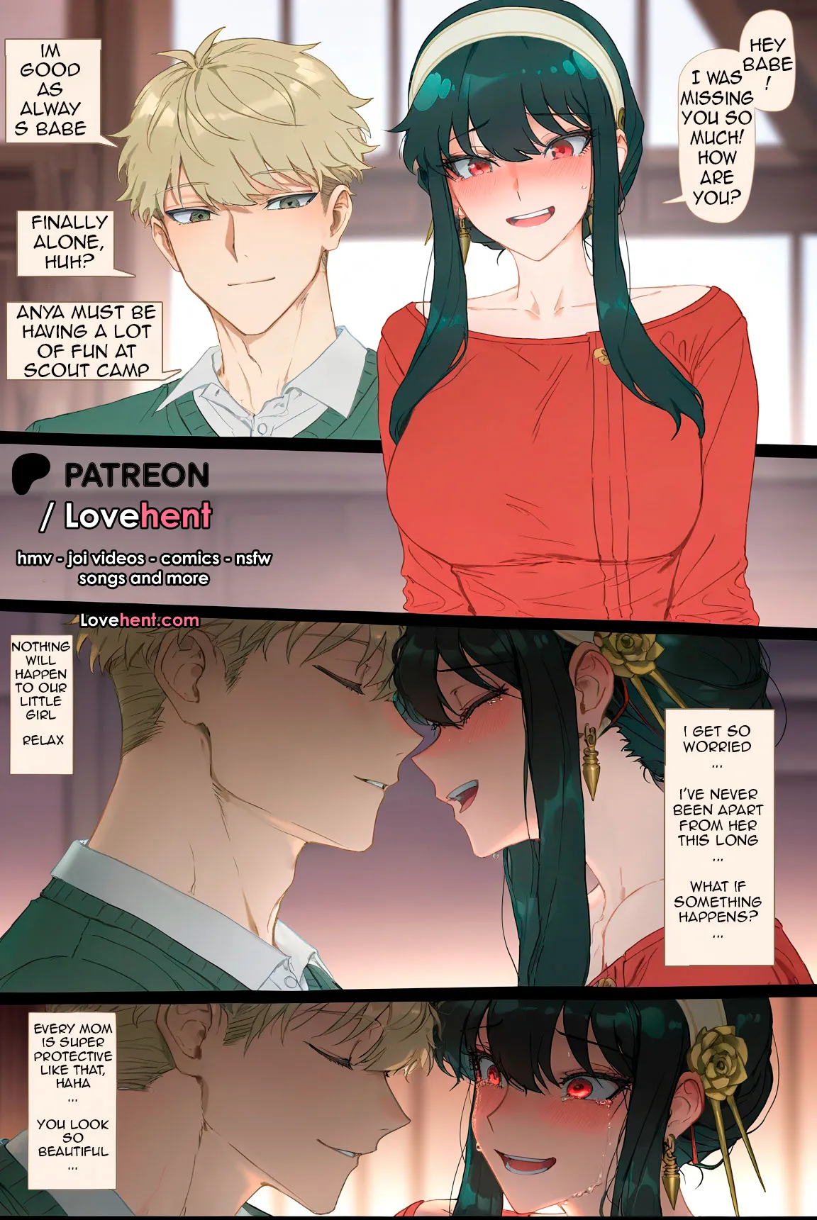 Yor Forger NTR Chasitity Hentai part 1! page 2 full