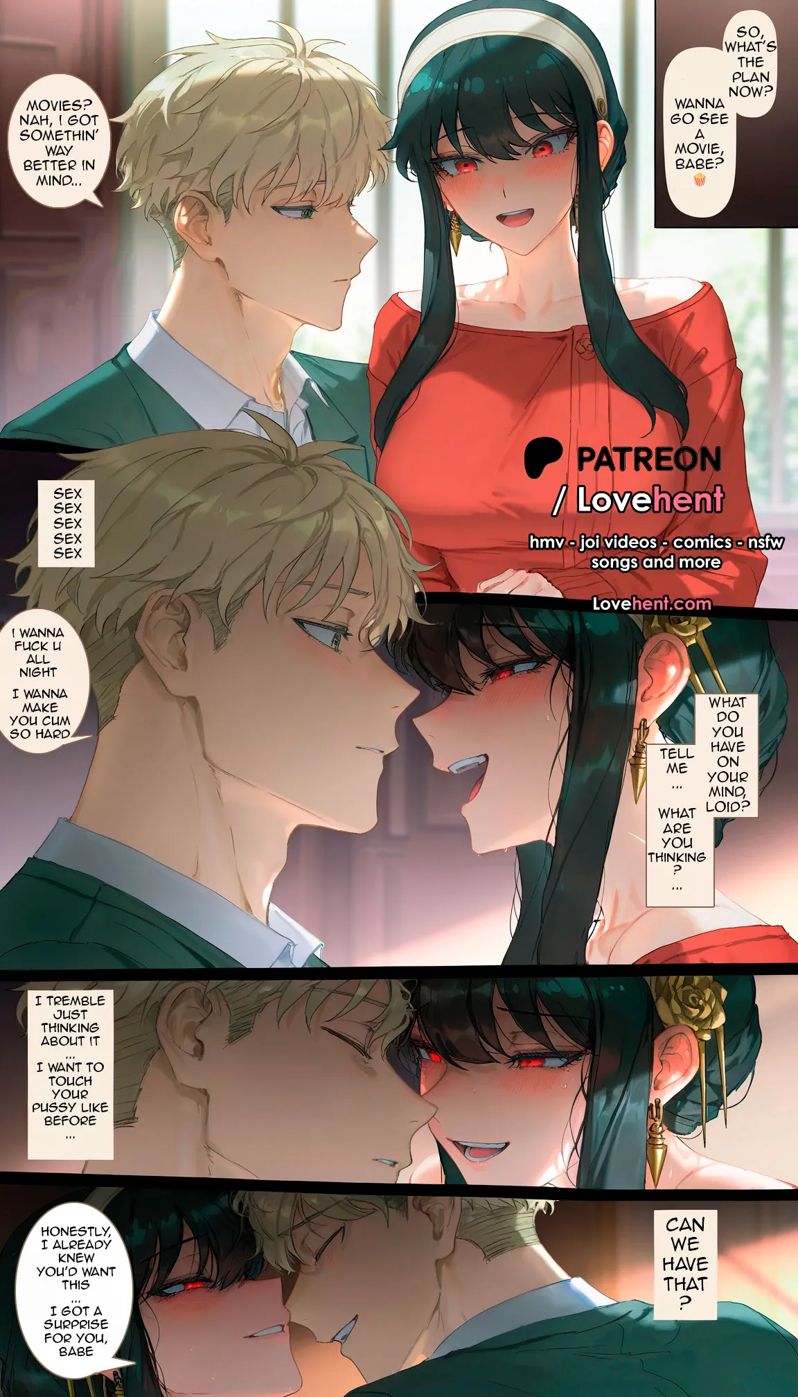 Yor Forger NTR Chasitity Hentai part 1! page 3 full