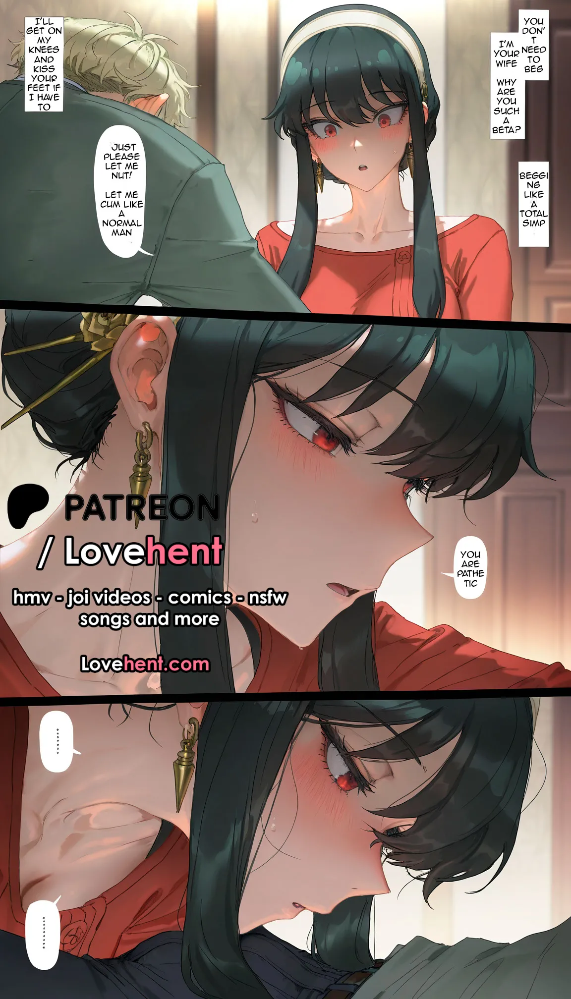 Yor Forger NTR Chasitity Hentai part 1! page 9 full